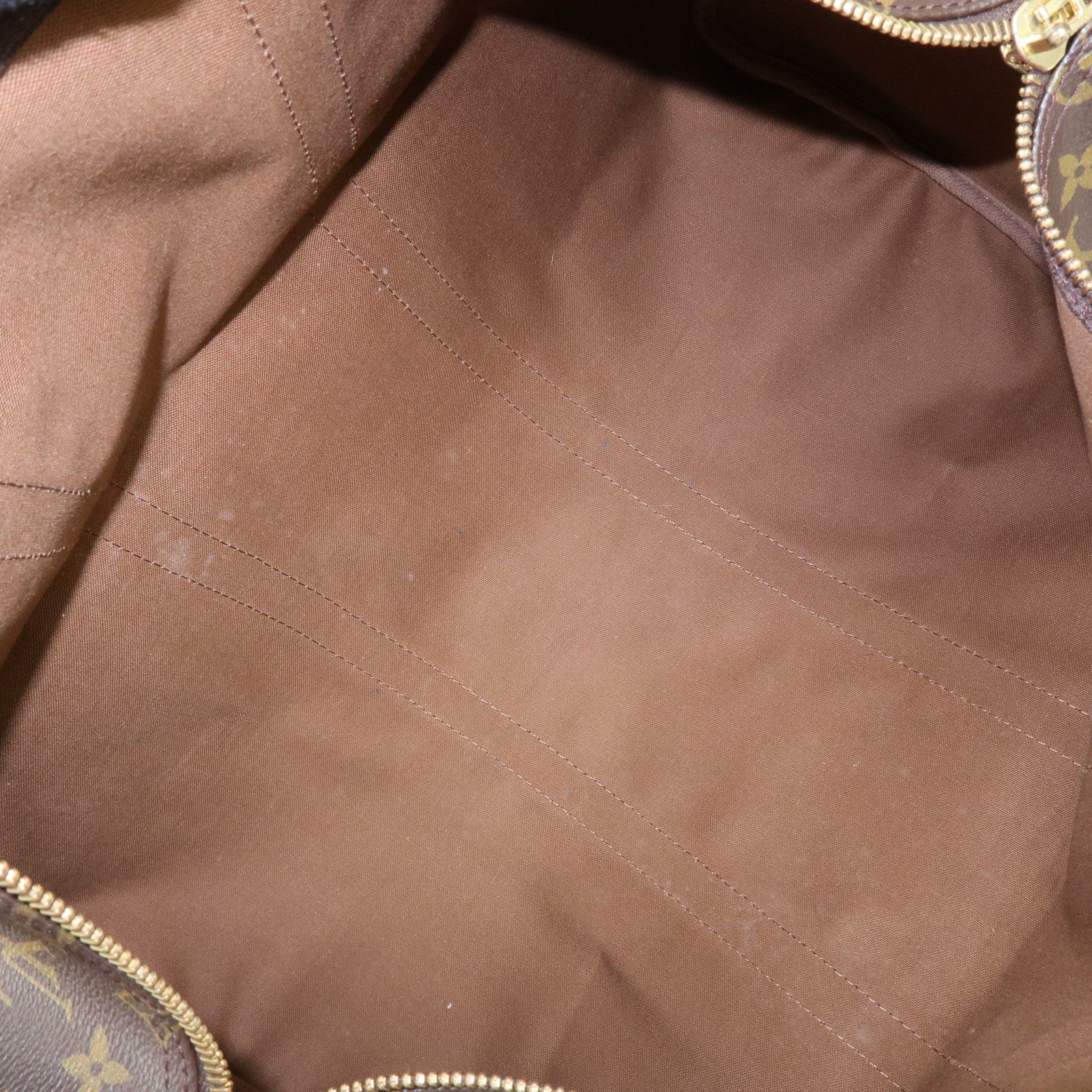 Louis Vuitton Monogram Keep All 50 Boston Bag Brown M41426