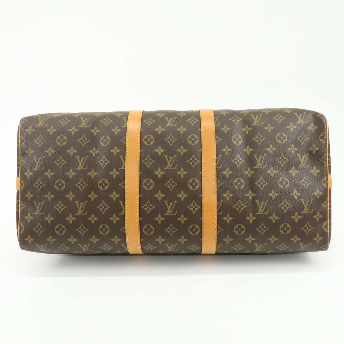 Louis Vuitton Monogram Keep All Bandouliere 55 Boston Bag M41414
