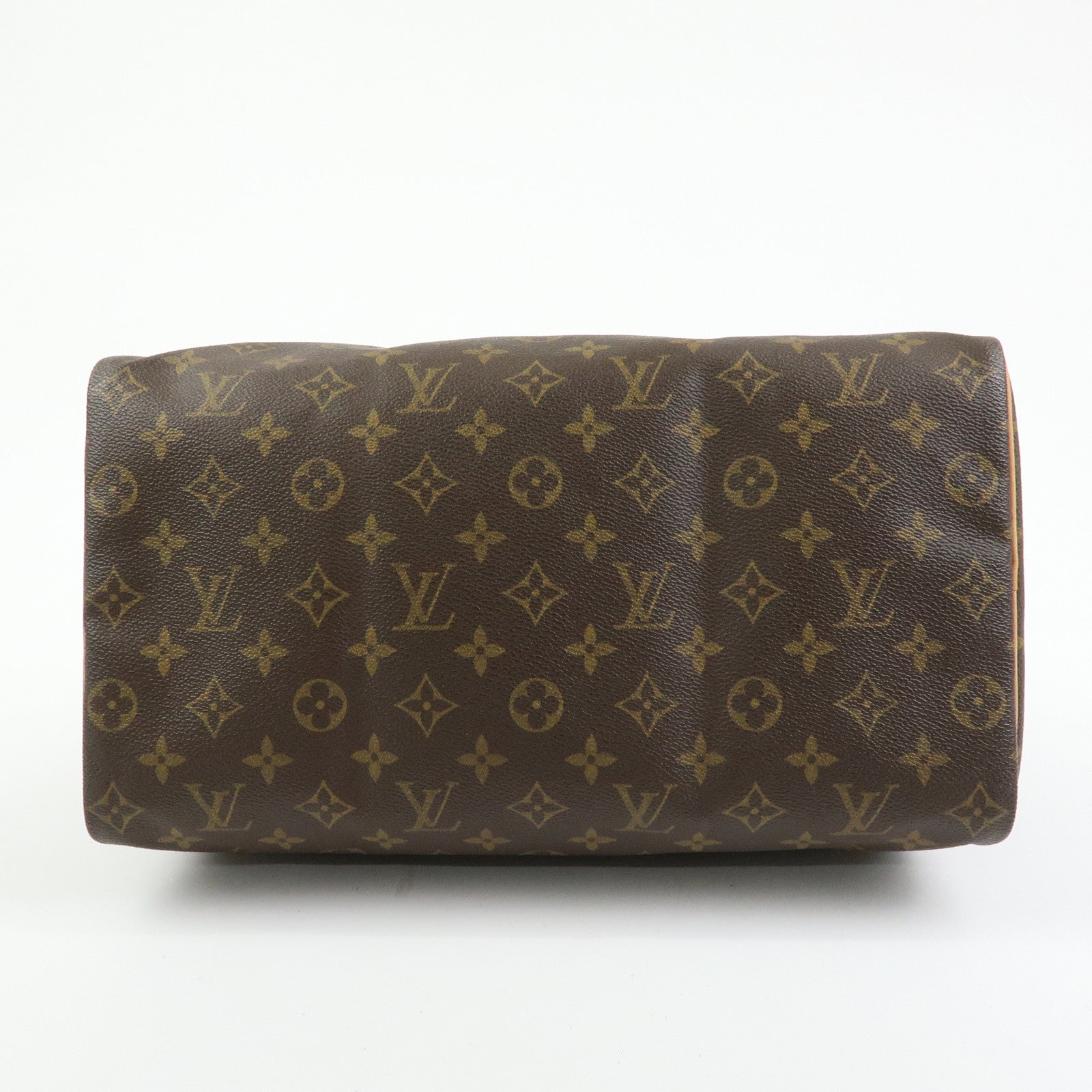 Louis Vuitton Monogram Speedy 35 Boston Bag Hand Bag Brown M41524