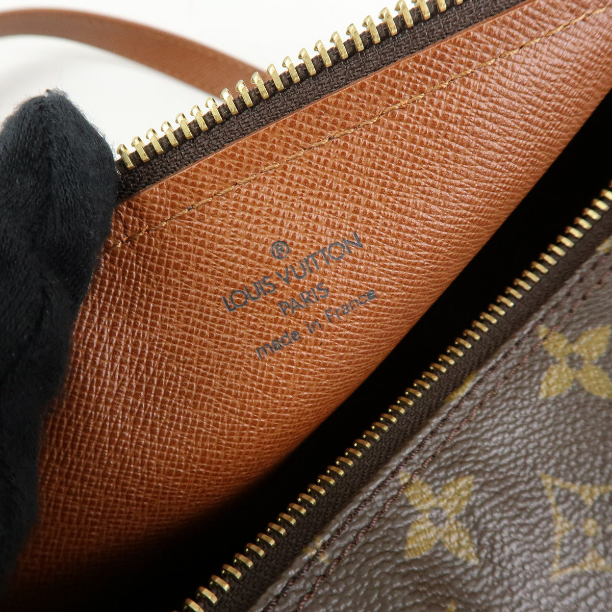 Louis Vuitton Monogram Papillon 30 Hand Bag Brown M51365