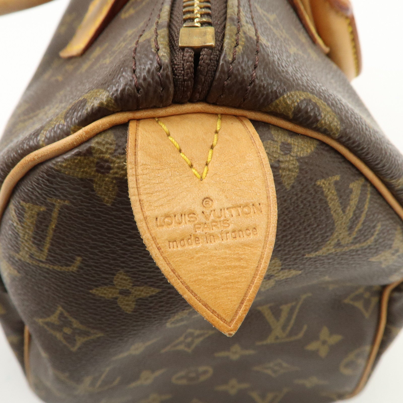 Louis Vuitton Monogram Speedy 30 Hand Bag Boston Bag M41526 Used