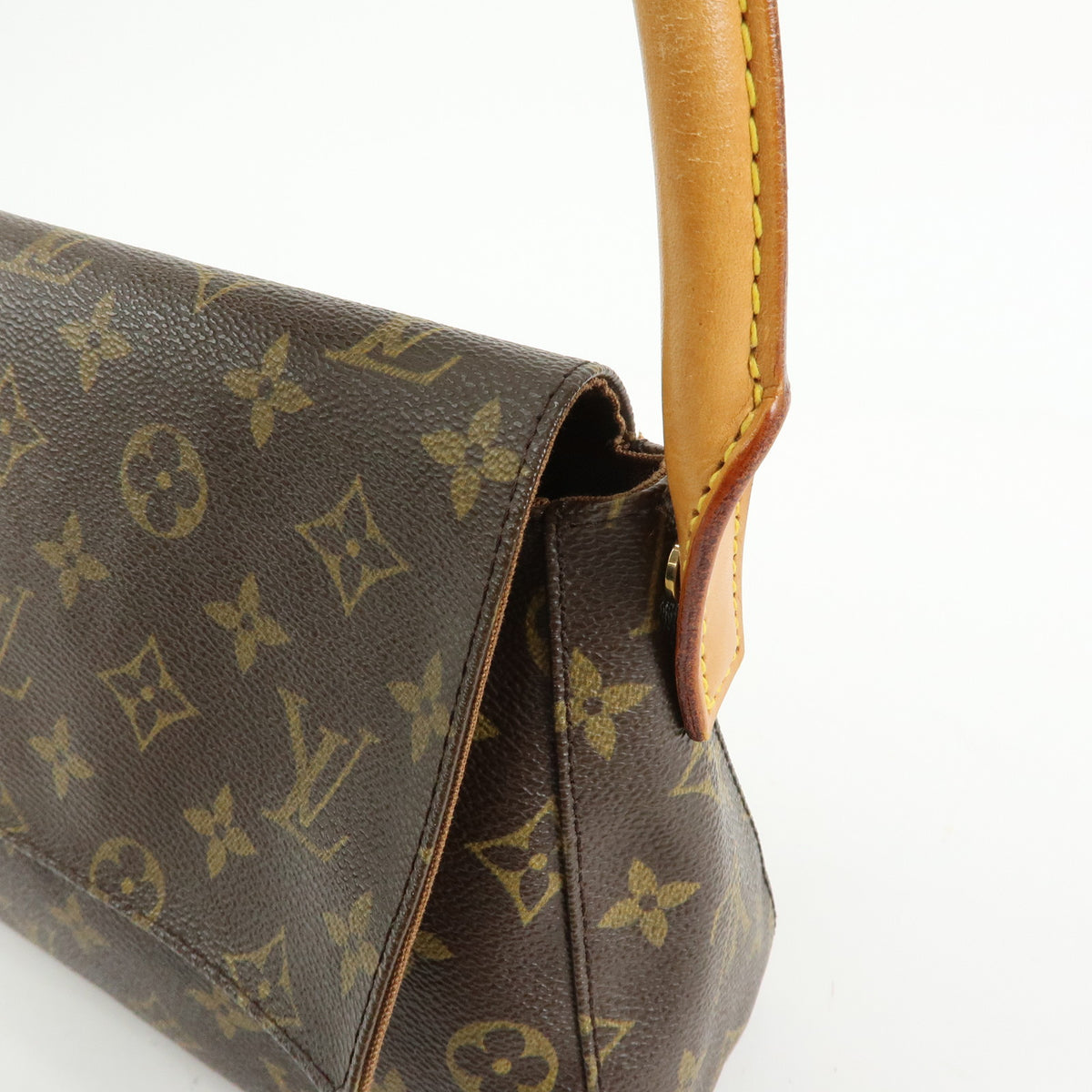 Louis Vuitton Monogram Mini Looping Shoulder Bag Brown M51147