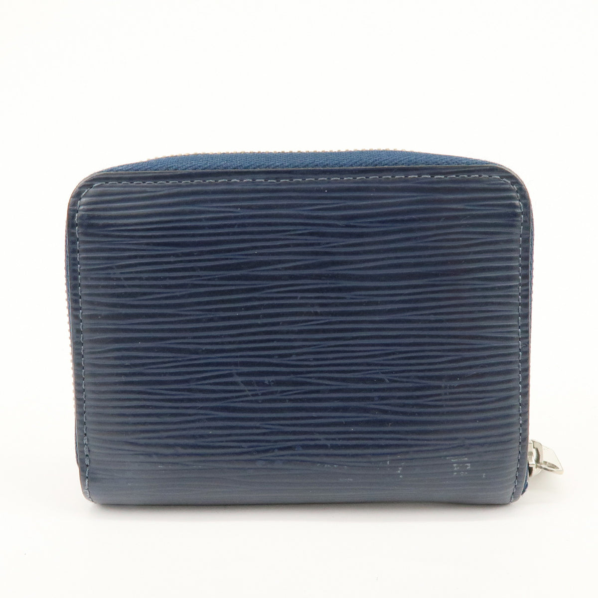 Louis Vuitton Epi Leather Zippy Coin Purse Wallet Indigo Blue M60384