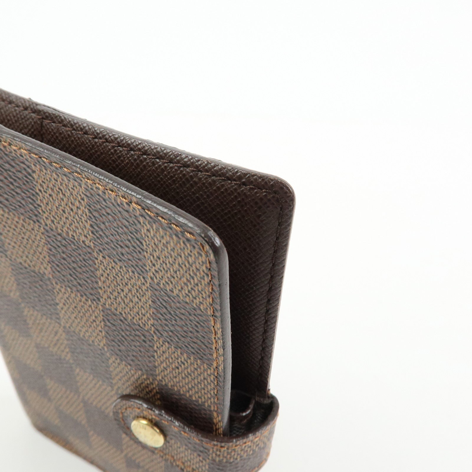 Louis Vuitton Damier Agenda PM Planner Cover Brown R20700