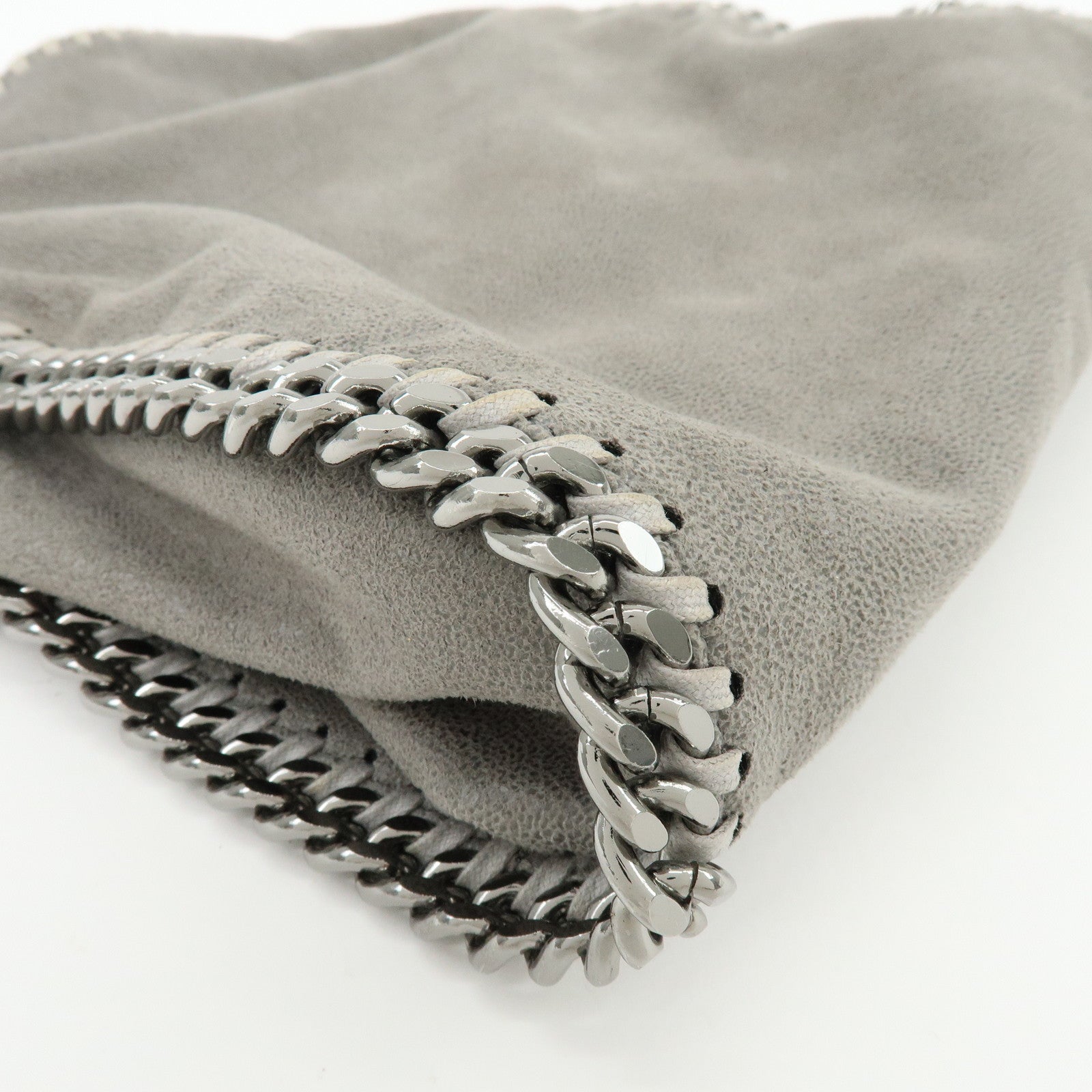 STELLA MCCARTNEY Falabella Faux Leather 2Way Bag Grey 371223