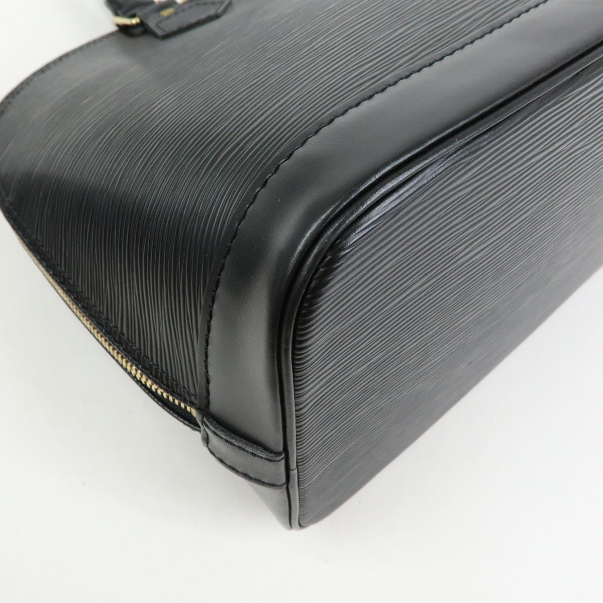 Louis Vuitton Epi Alma PM Leather Hand Bag Noir Black M52142