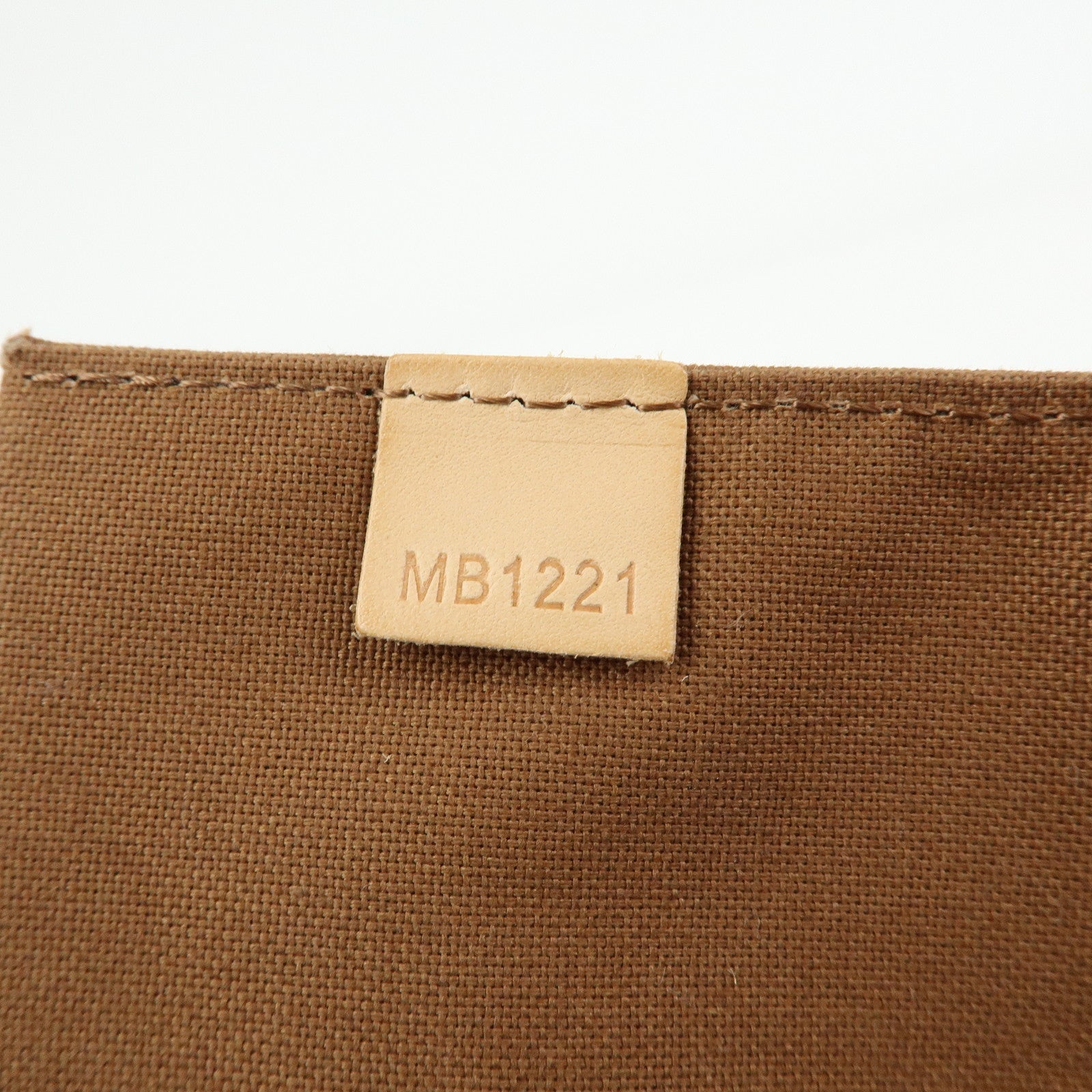 Louis Vuitton Monogram Petit Sac Plat 2Way Shoulder Bag Brown M69442