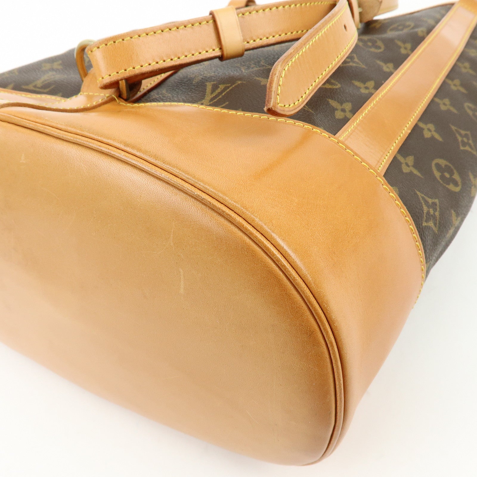 Louis Vuitton Monogram Randonnee GM Shoulder Bag Brown M42244