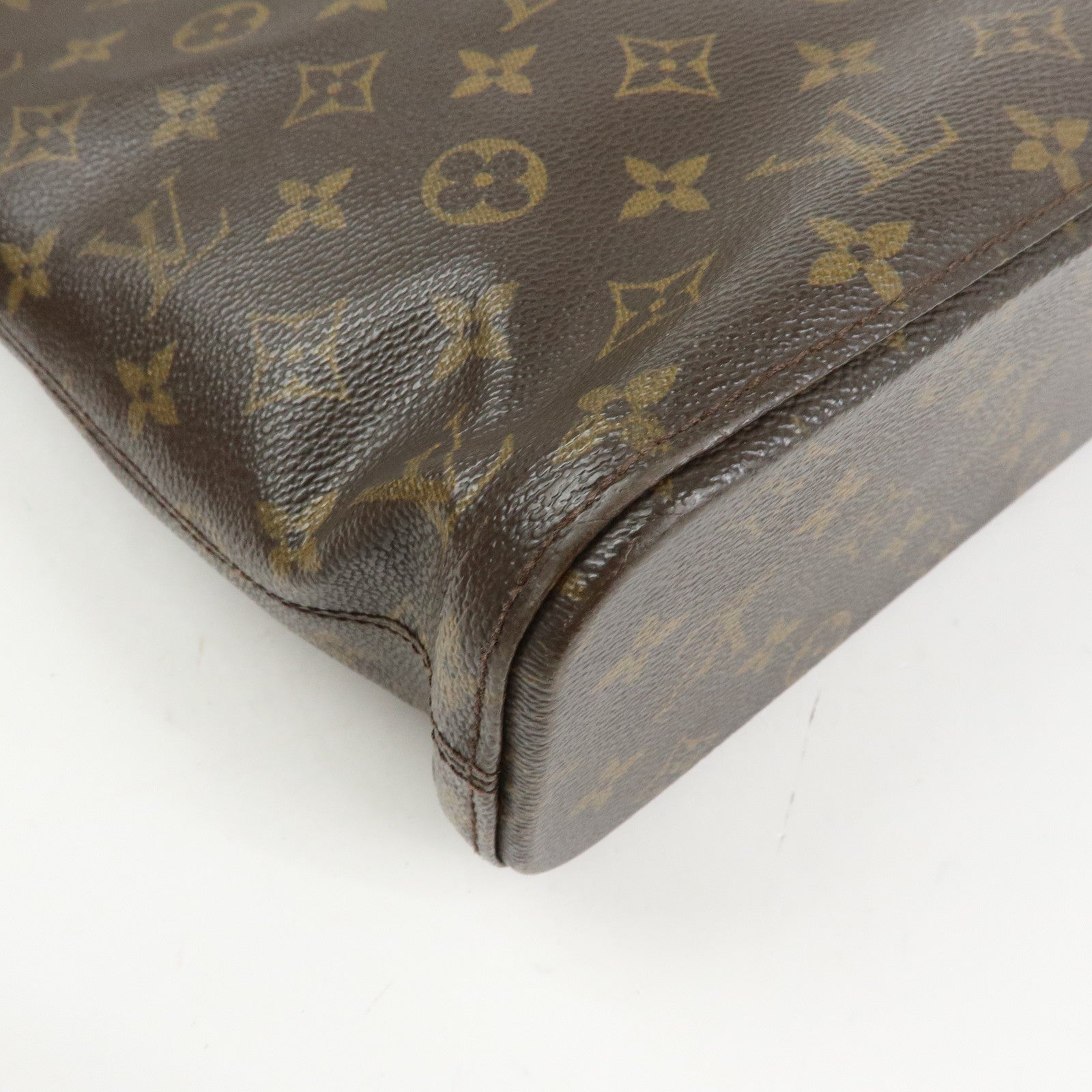 Louis Vuitton Monogram Luco Tote Bag Shoulder Bag Brown M51155