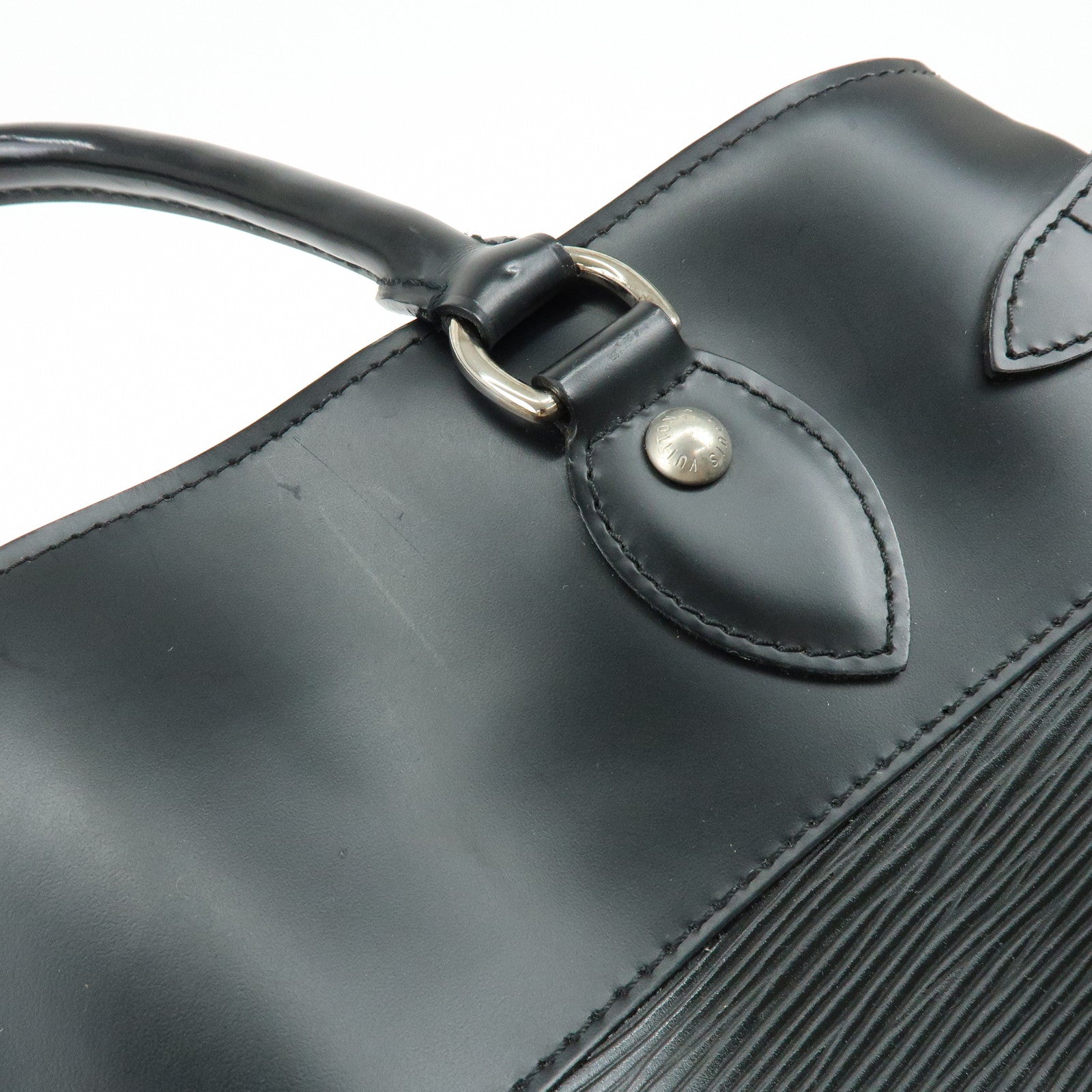 Louis Vuitton Epi Passy PM Leather Hand Bag Noir Black M59262