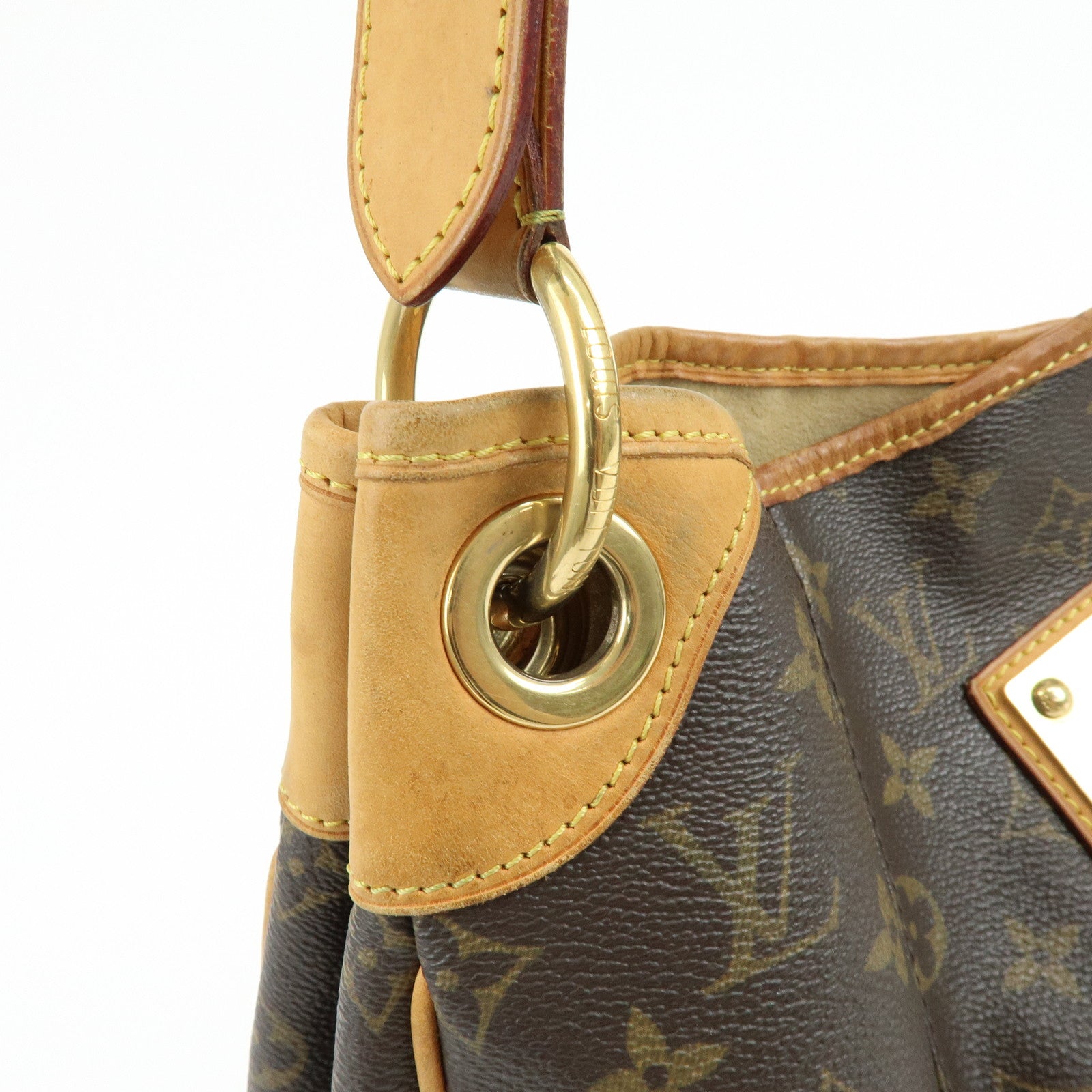 Louis Vuitton Monogram Galliera PM Shoulder Bag Brown M56382
