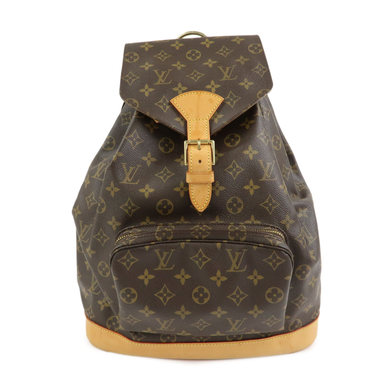 Louis Vuitton Monogram Montsouris GM Backpack Brown M51135