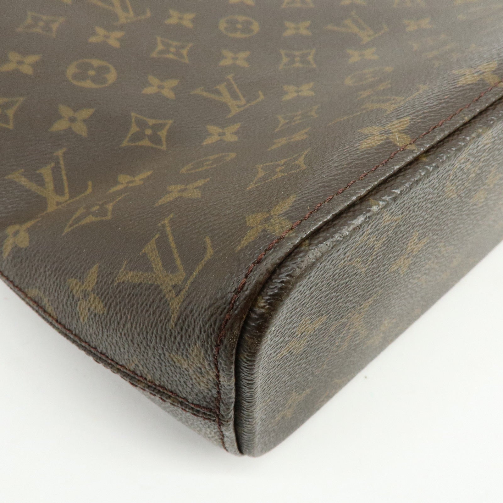 Louis Vuitton Monogram Luco Tote Bag Shoulder Bag Brown M51155