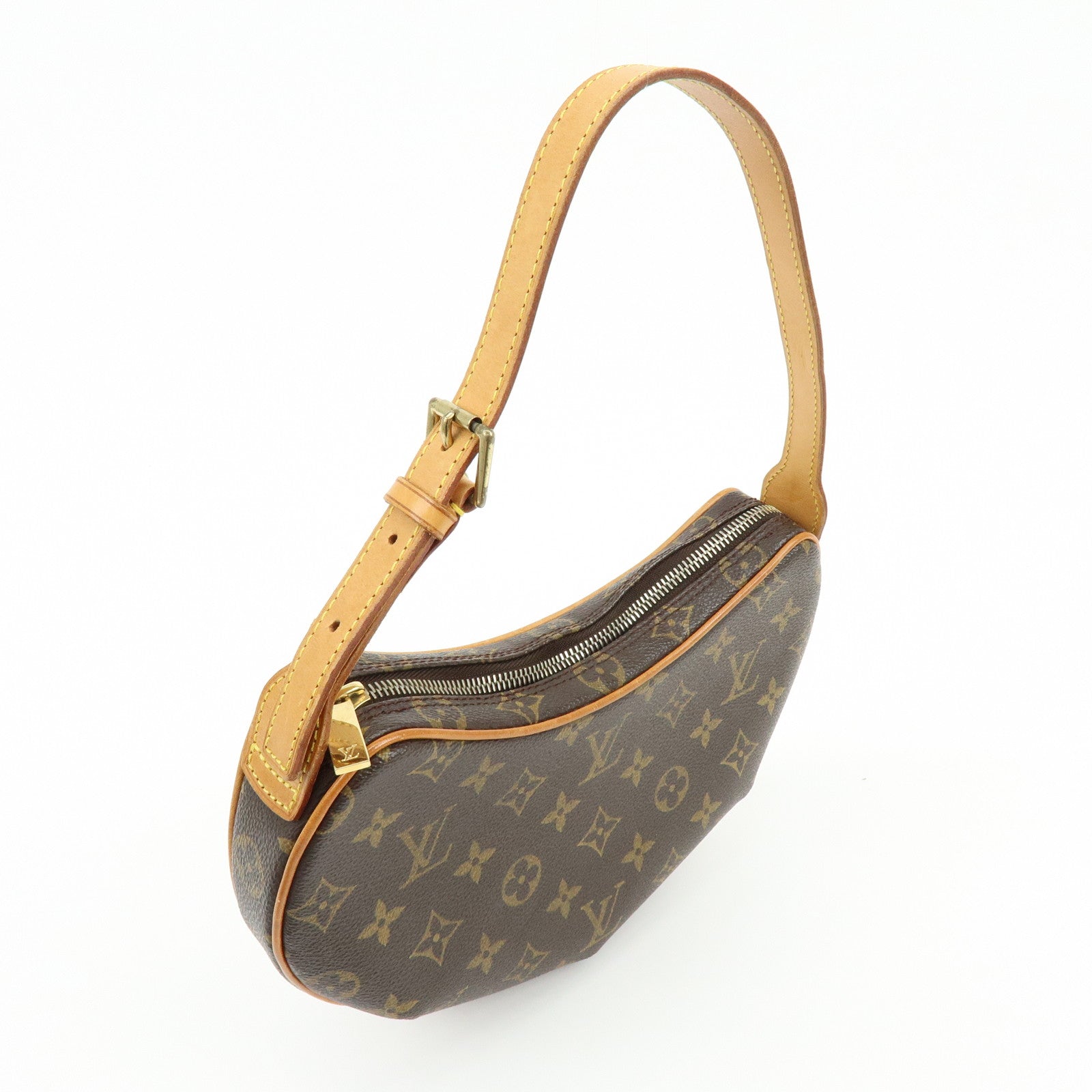 Louis Vuitton Monogram Pochette Croissant Shoulder Bag Hand Bag M51510