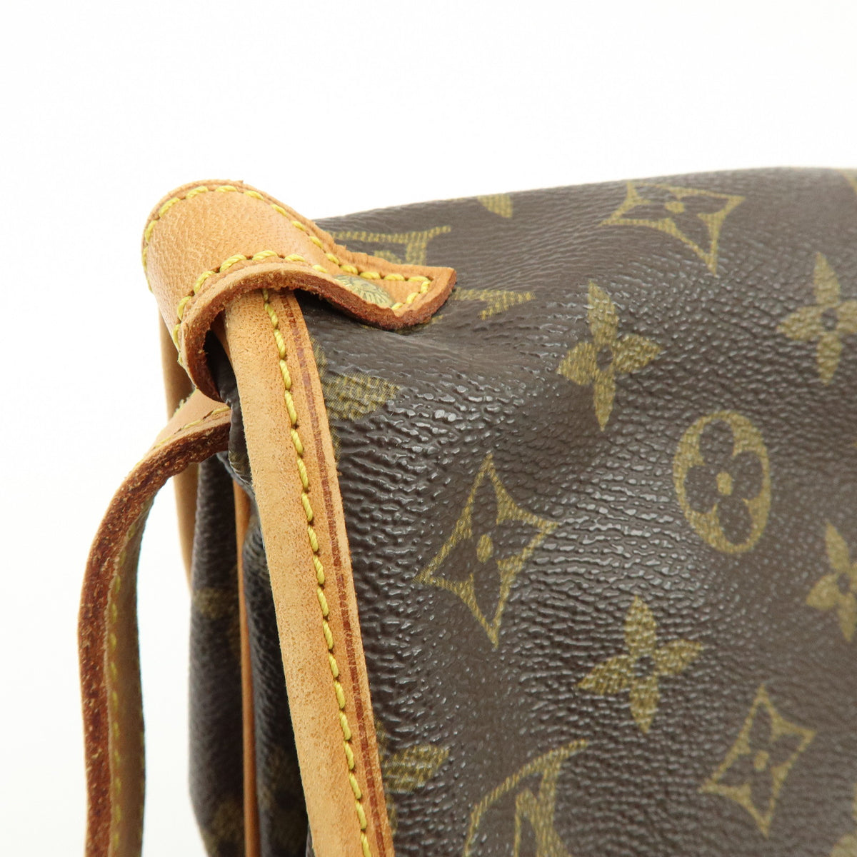 Louis Vuitton Monogram Saumur 30 Canvas Shoulder Bag Brown M42256