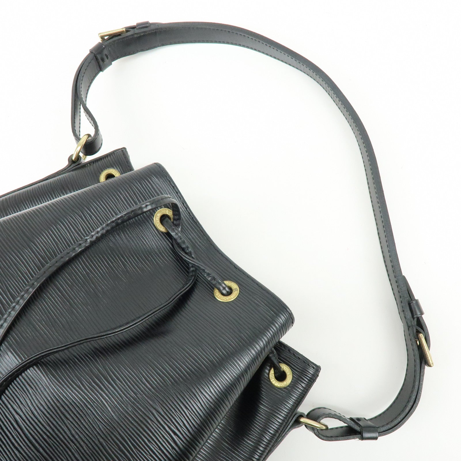 Louis Vuitton Epi Petit Noe Shoulder Bag Noir Black M44102