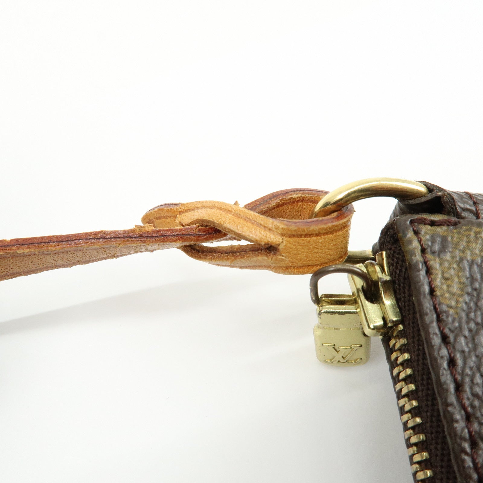 Louis Vuitton Monogram Pochette Accessoires Pouch Hand Bag M51980