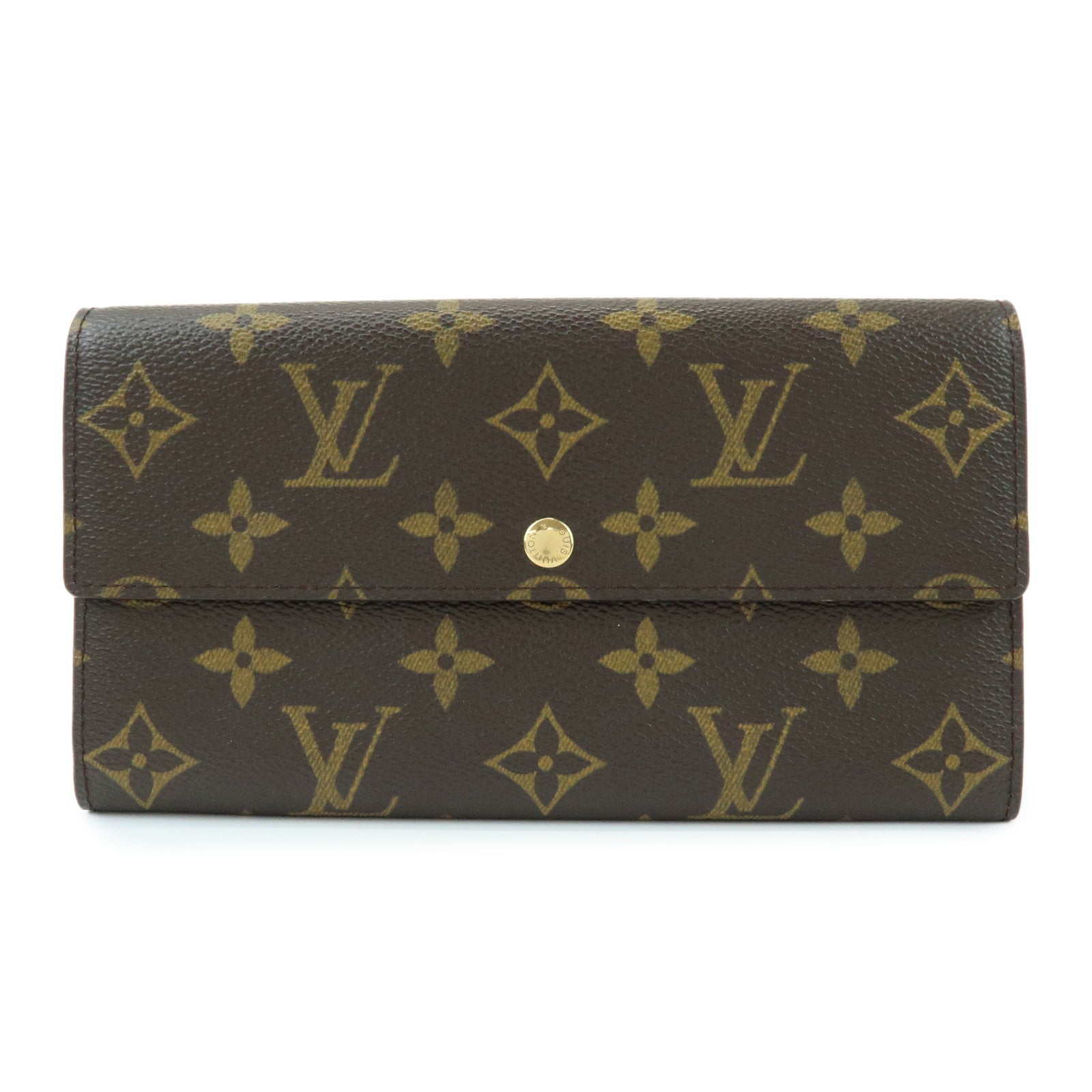 Louis Vuitton Monogram Pochette Porte Monnaie Credit Wallet M61725