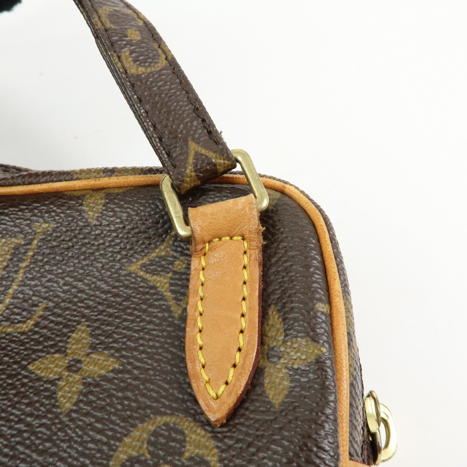 Louis Vuitton Monogram Pochette Marly Bandouliere Bag Brown M51828