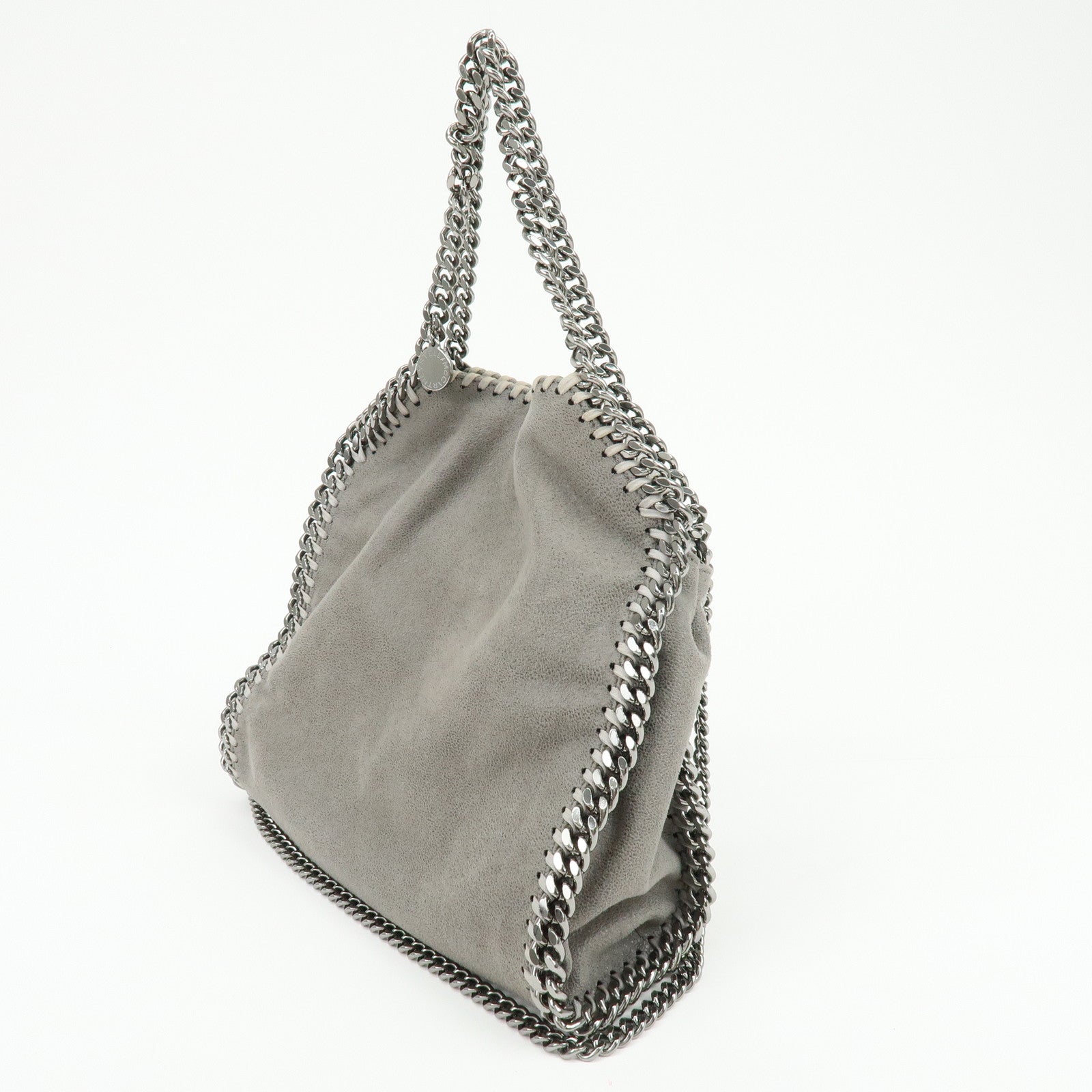 STELLA MCCARTNEY Falabella Faux Leather 2Way Bag Grey 371223