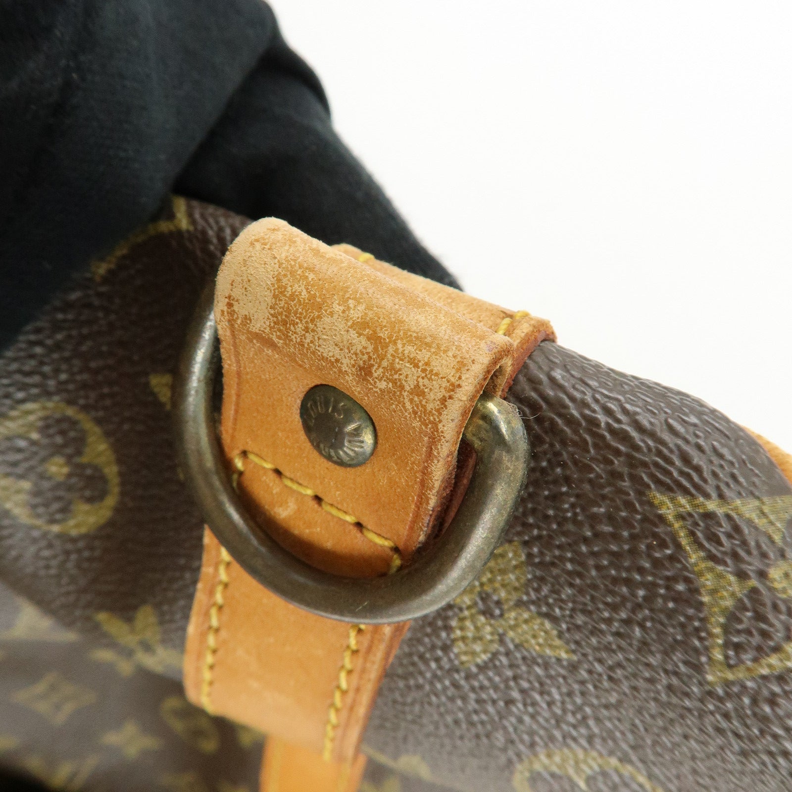 Louis Vuitton Keep All Bandouliere 55 Boston Bag Hand Bag M41414