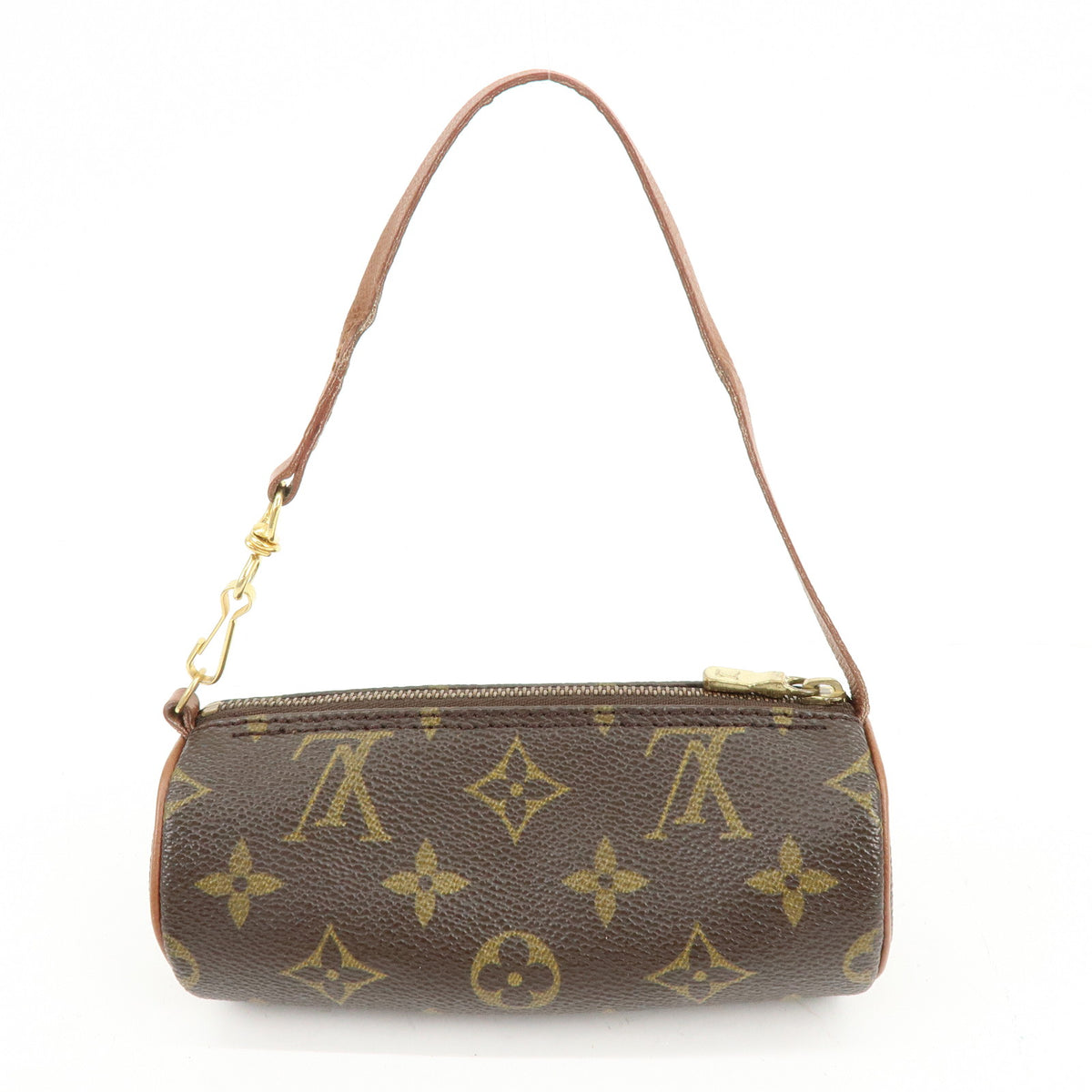 Louis Vuitton Monogram Mini Pouch for Papillon Bag Brown