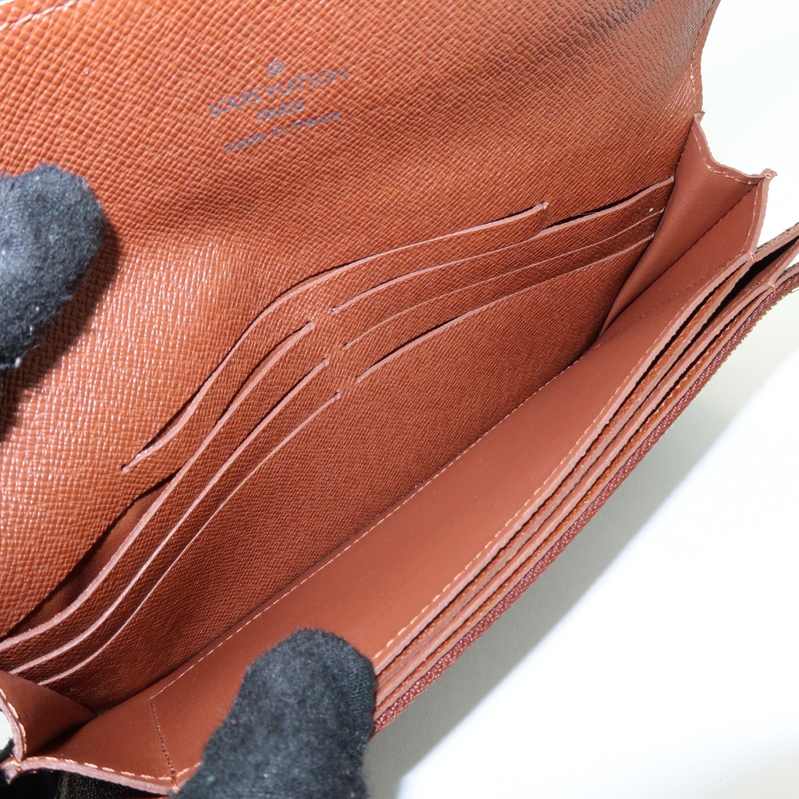 Louis Vuitton Monogram Portefeuille Accordion Long Wallet M58008