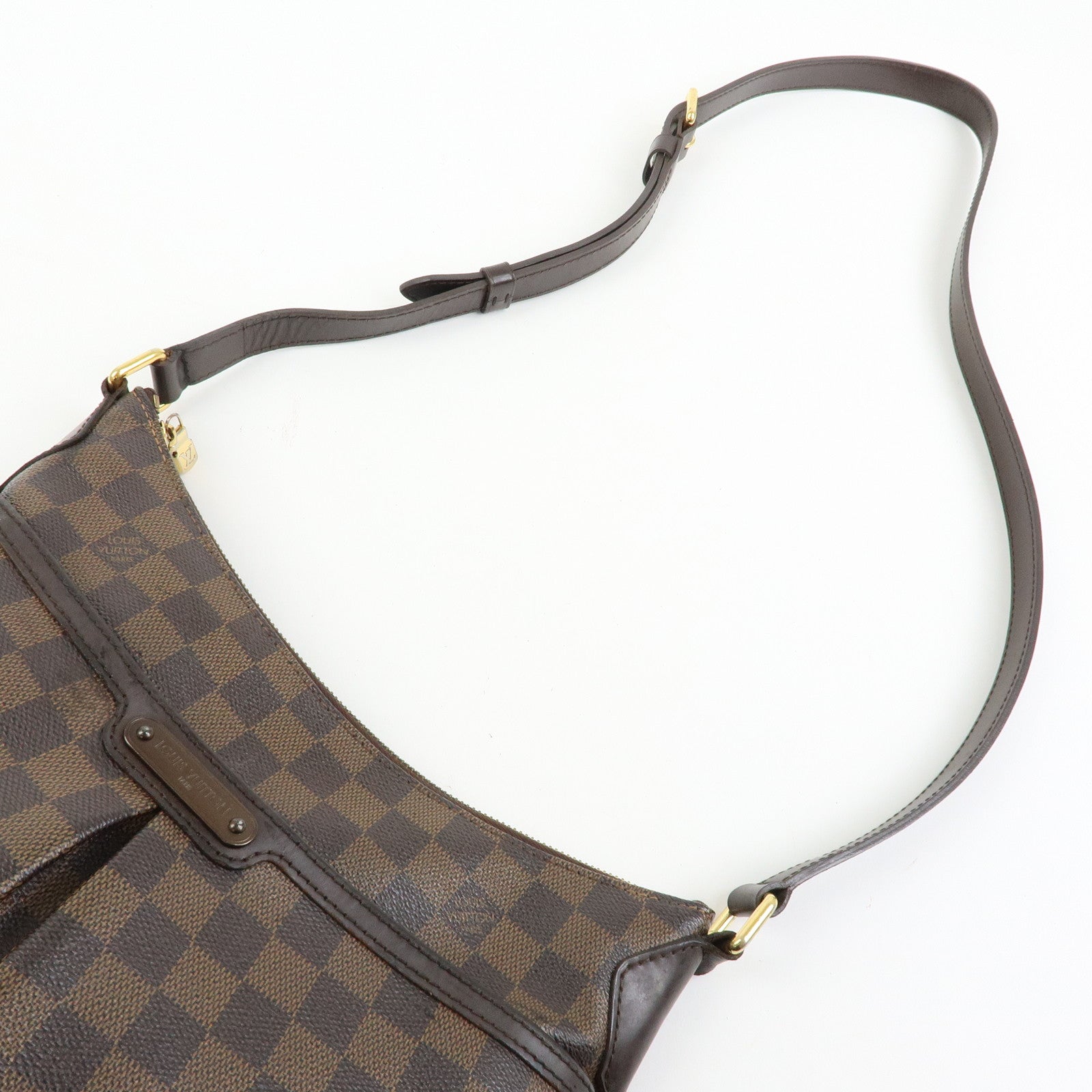Louis Vuitton Damier Bloomsbury PM Shoulder Crossbody Bag Brown N42251