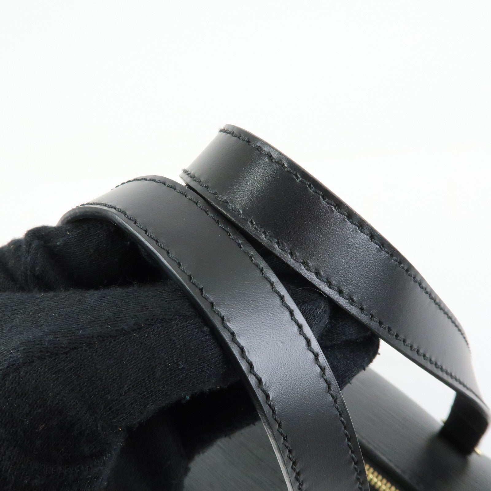 Louis Vuitton Epi Soufflot Shoulder Bag Hand Bag Noir M52222