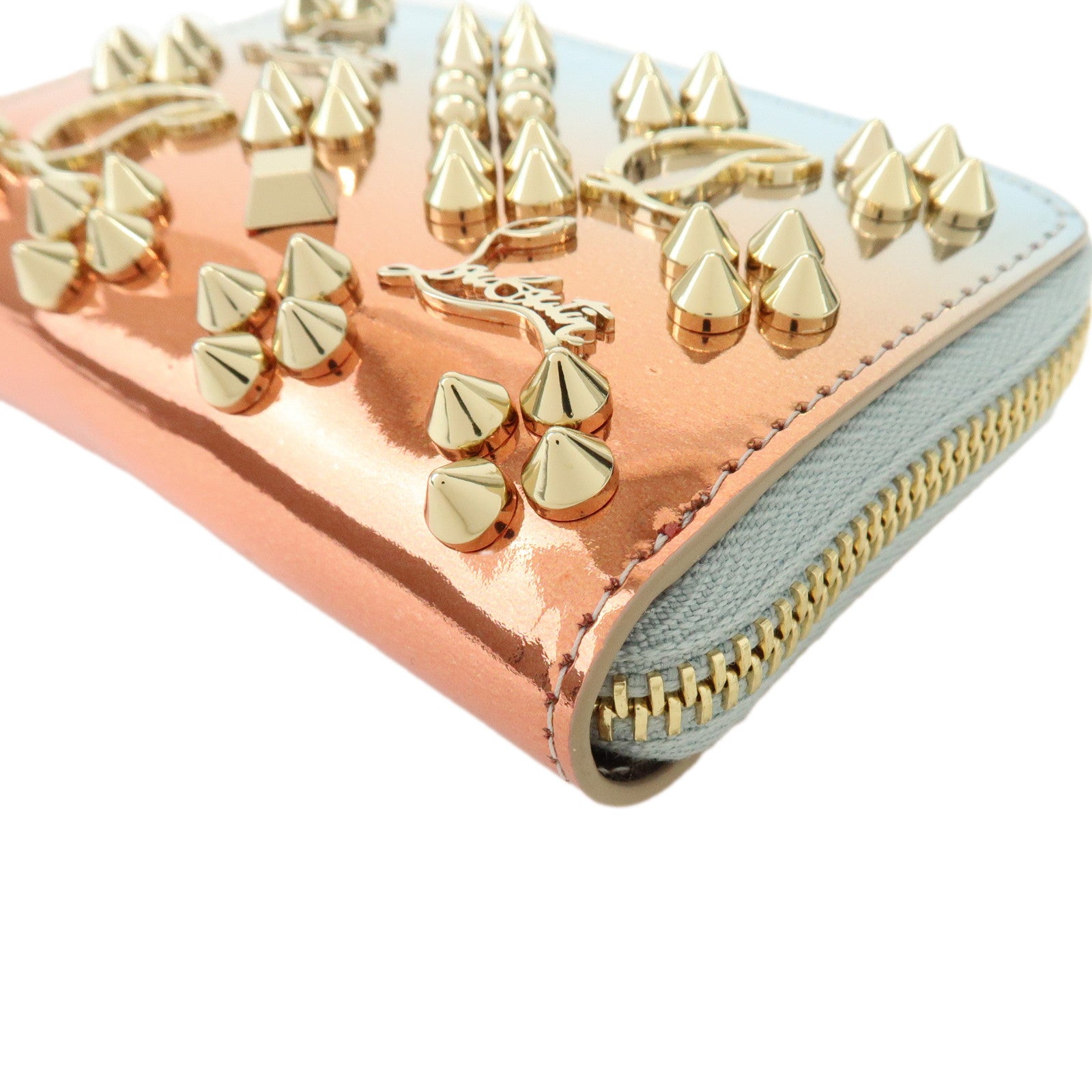 Christian Louboutin Panettone Patent Leather Coin Case Coin Purse