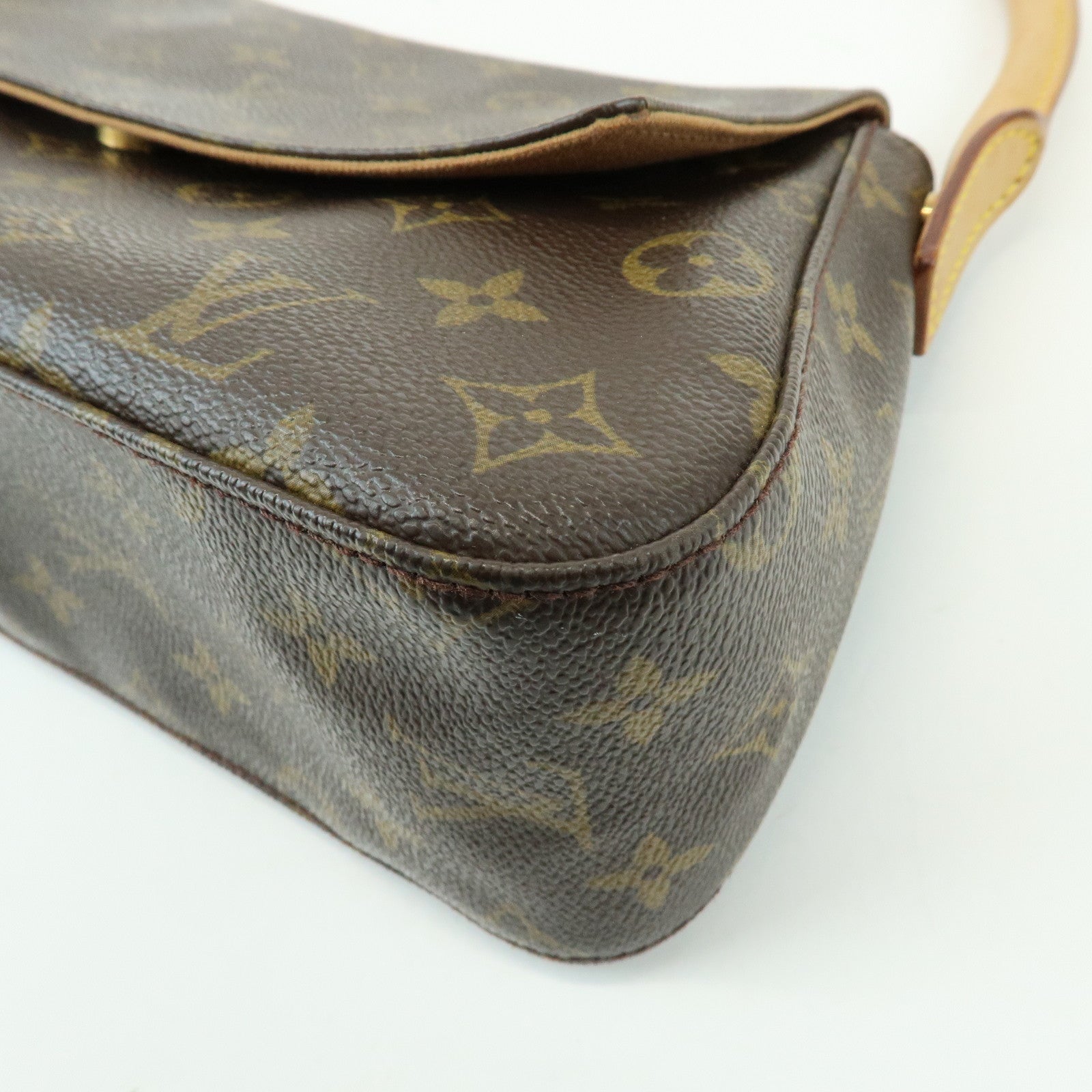 Louis Vuitton Monogram Mini Looping Shoulder Bag Brown M51147