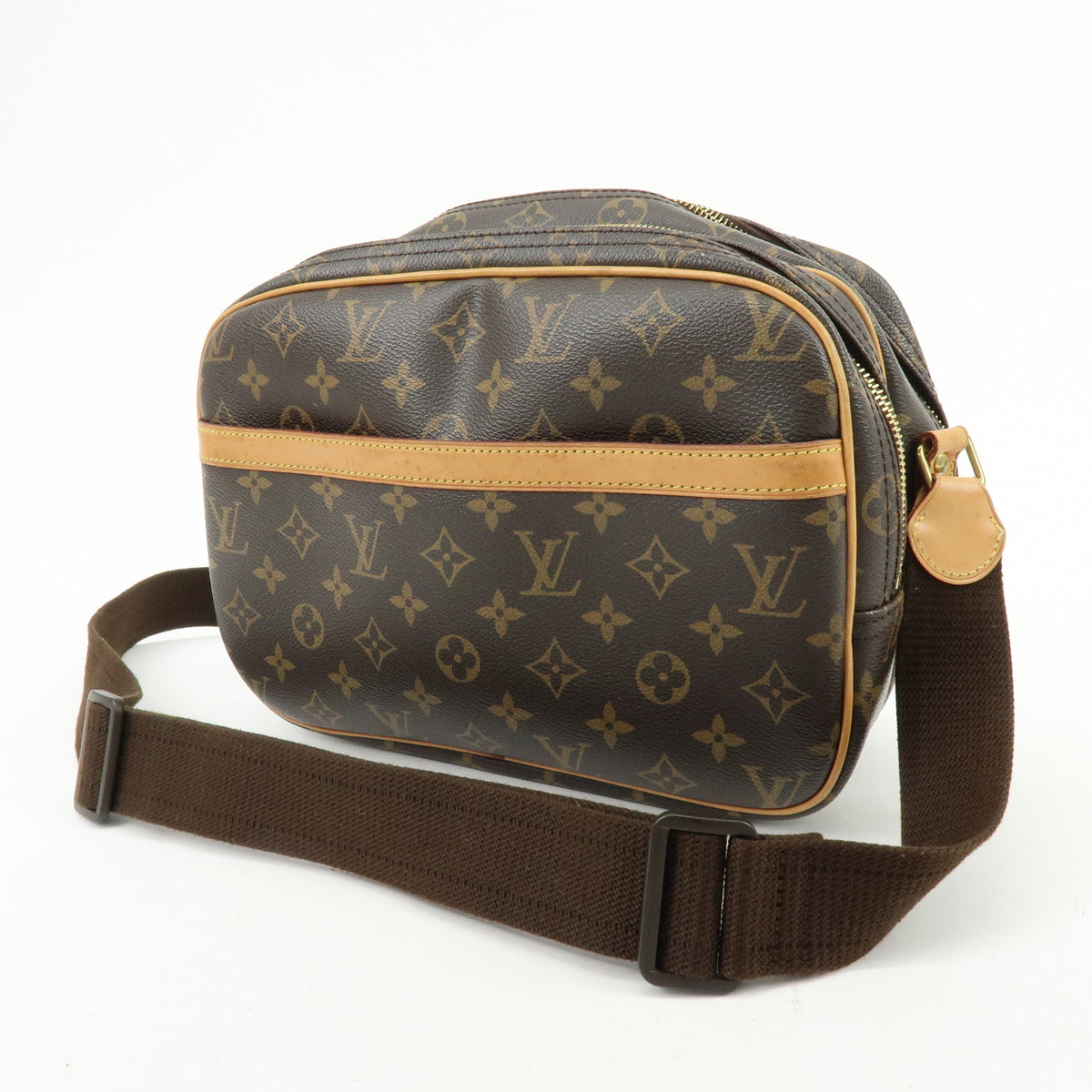 Louis Vuitton Monogram Reporter PM Shoulder Crossbody Bag M45254