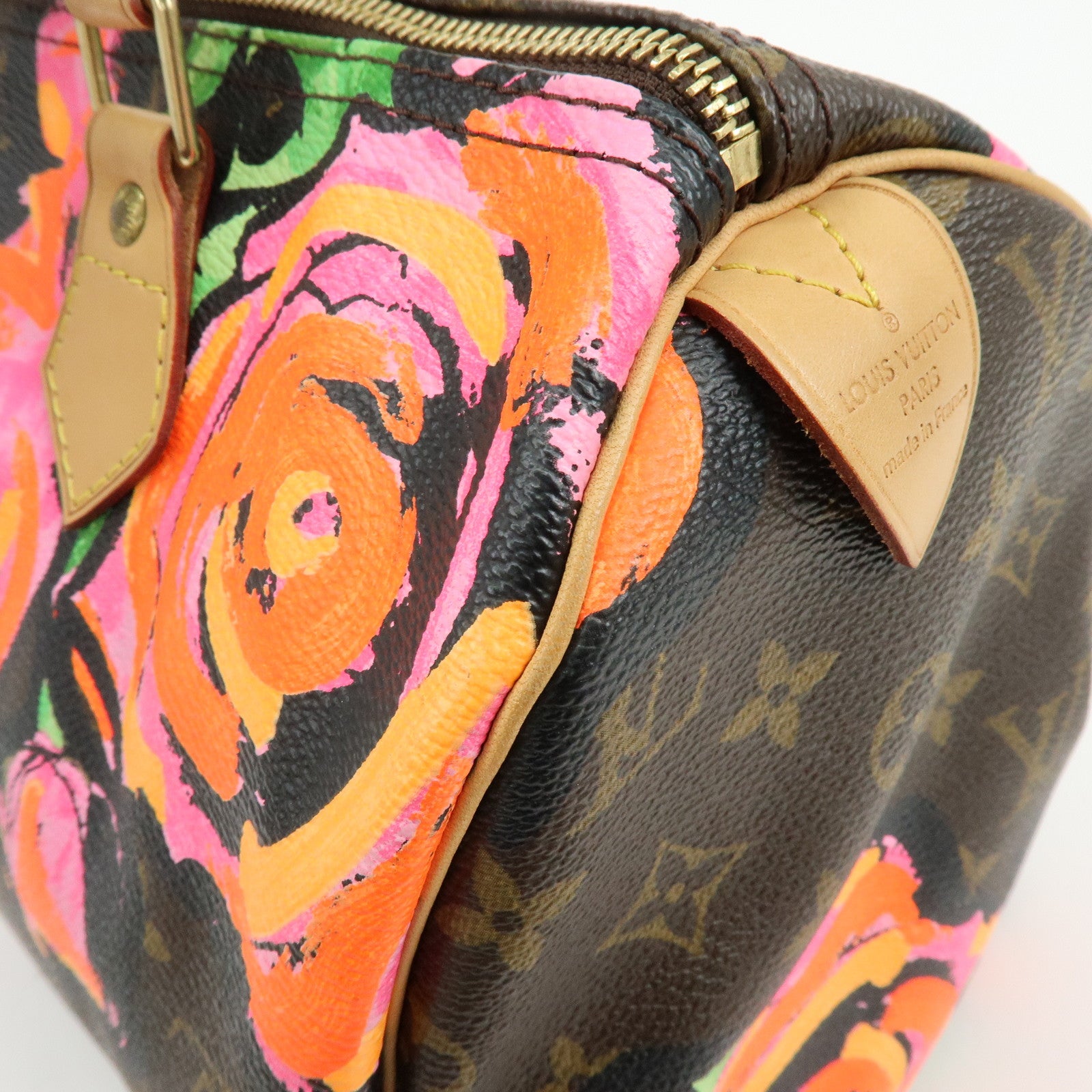 Louis Vuitton Monogram Rose Canvas Speedy 30 Boston Bag M48610