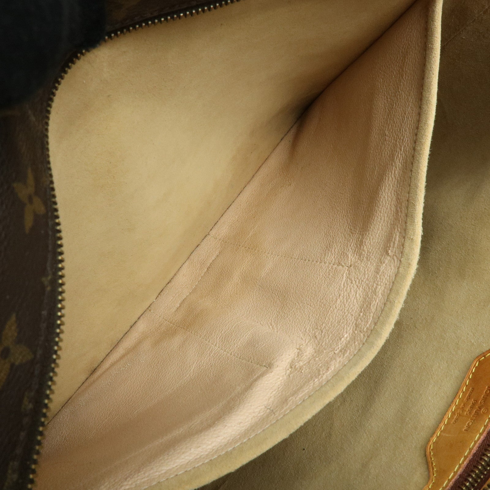 Louis Vuitton Monogram Luco Tote Bag Shoulder Bag Brown M51155