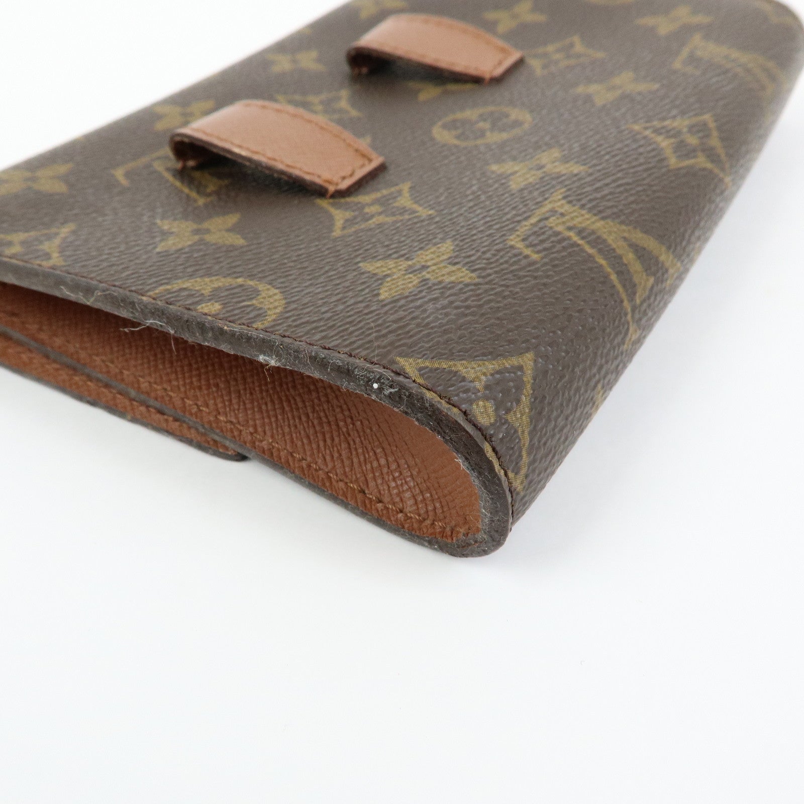 Louis Vuitton Monogram Pochette Arche Canvas Waist Bag Brown M51975