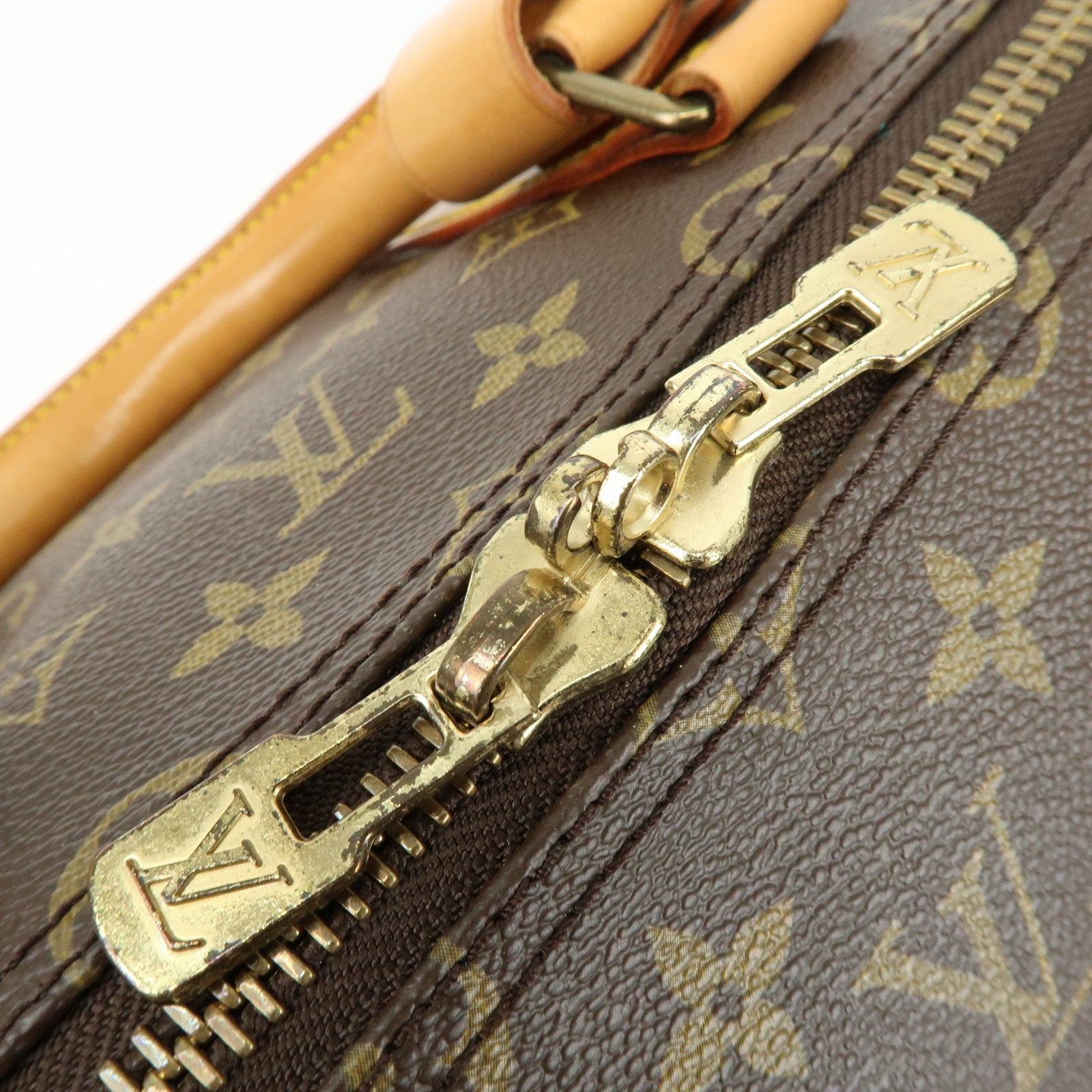 Louis Vuitton Monogram Keep All 55 Boston Bag Brown M41424