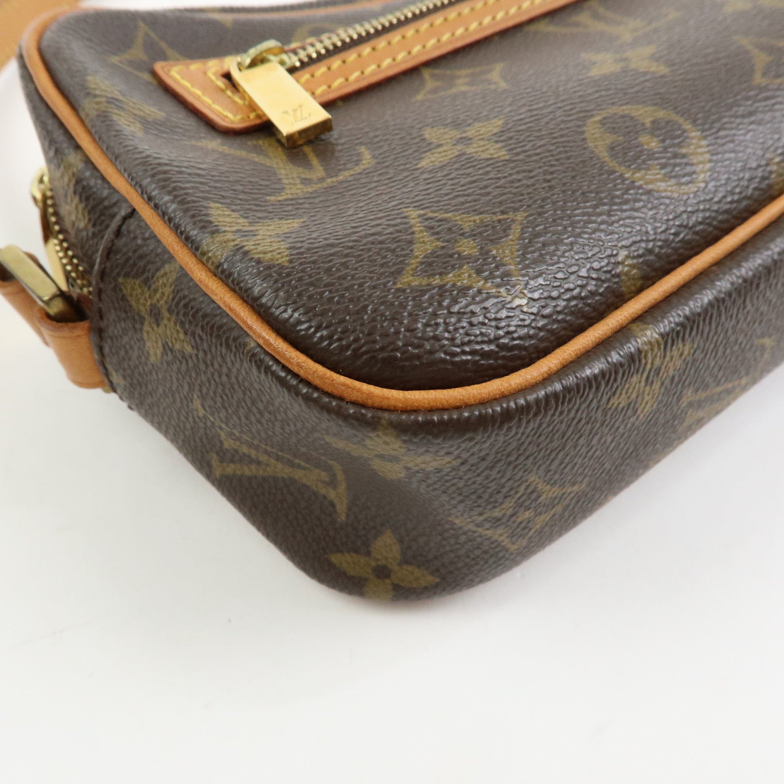 Louis Vuitton Monogram Pochette Cite Shoulder Bag Brown M51183