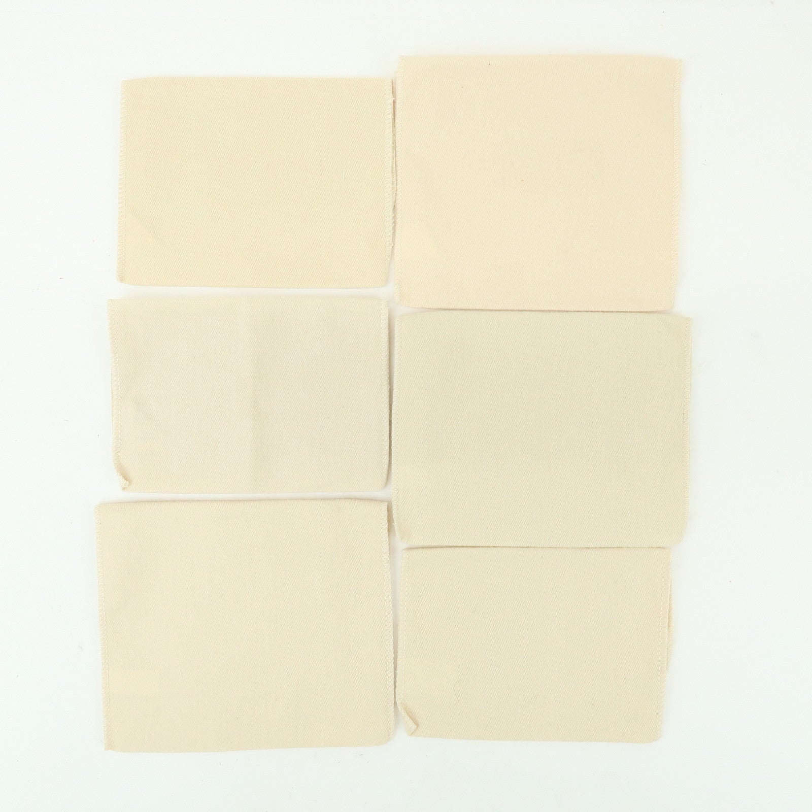 Loiuis Vuitton Set Of 30 Dust Bag Flap Style Beige for small items