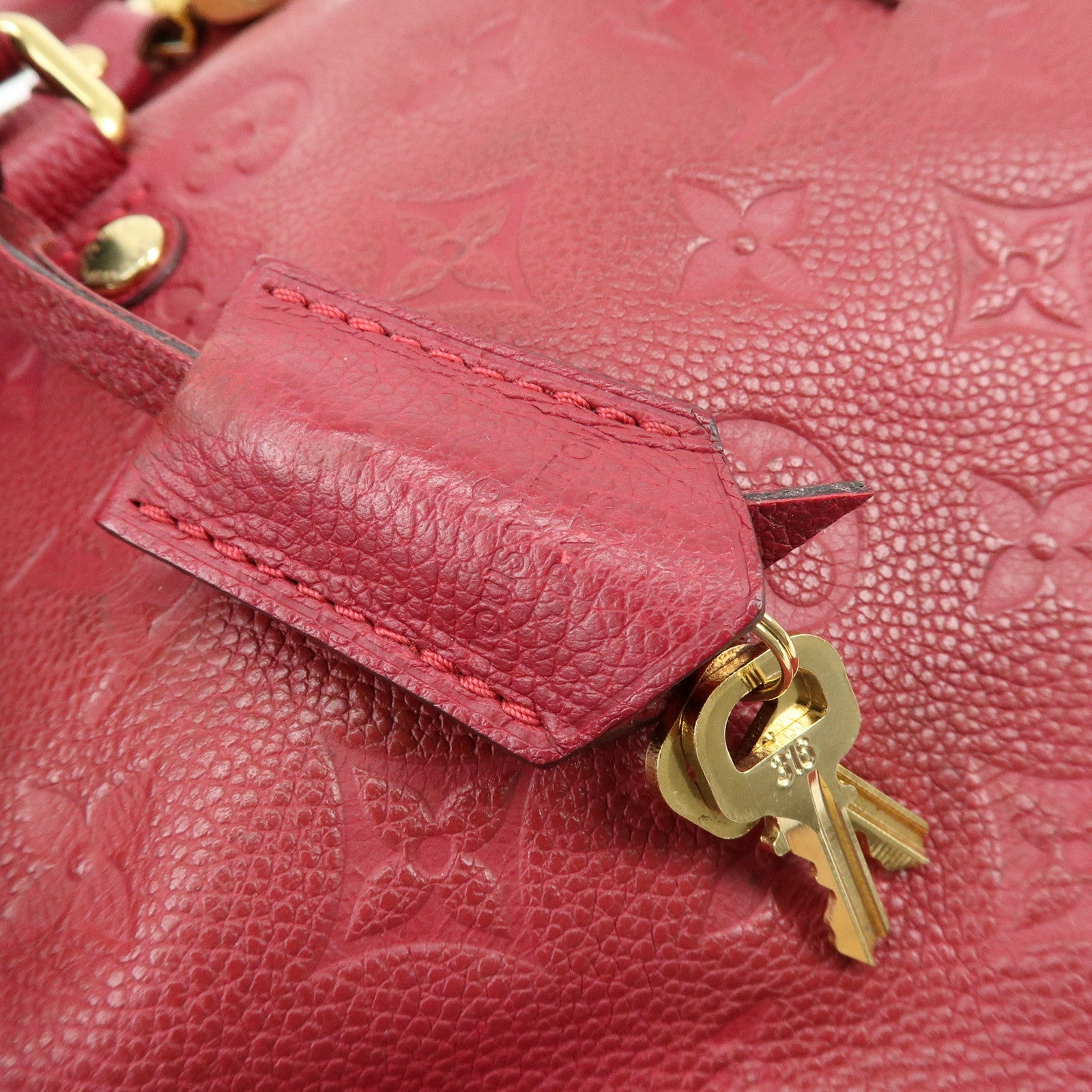 Louis Vuitton Monogram Empreinte Speedy Bandouliere 25 M40764