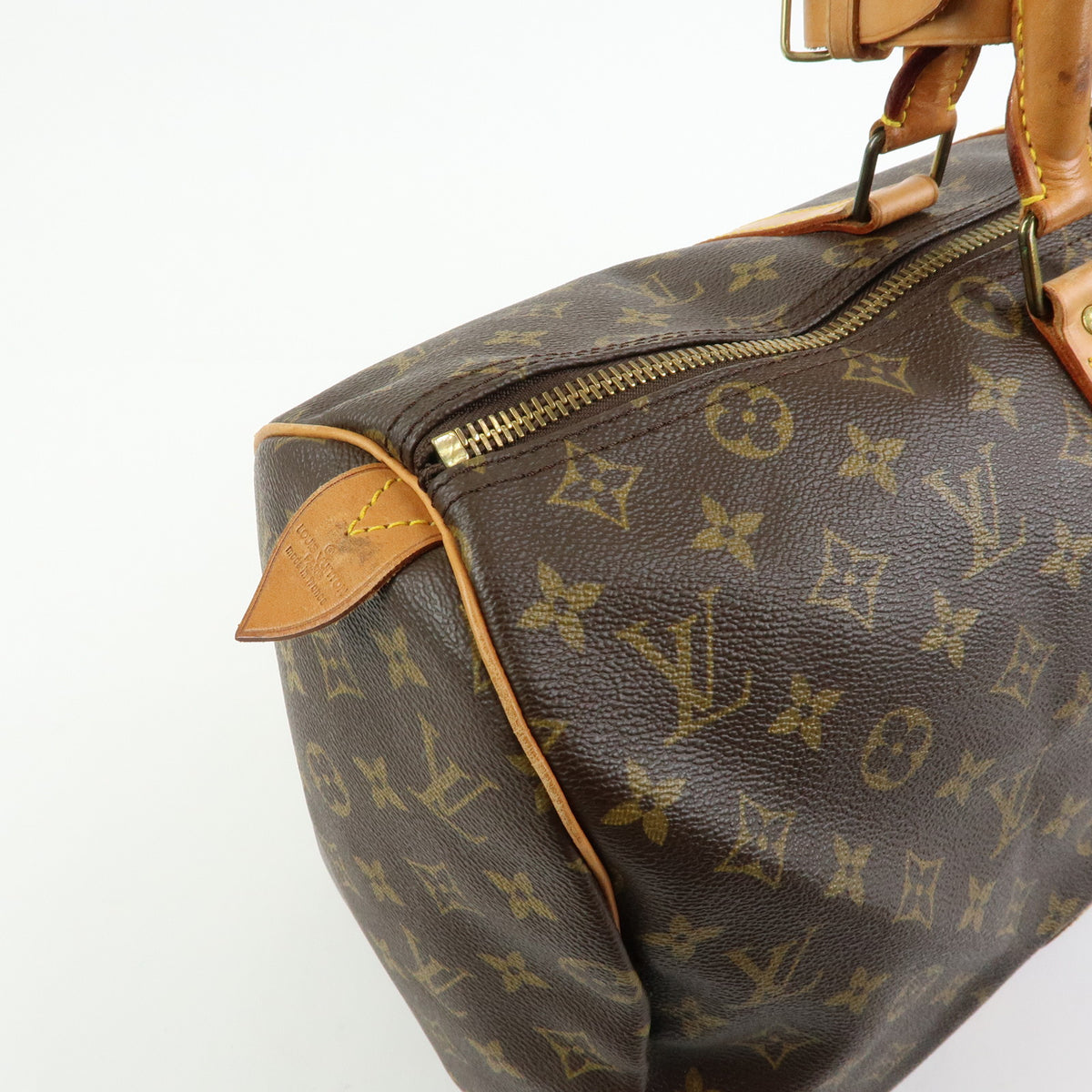Louis Vuitton Monogram Keep All 45 Boston Bag Brown M41428