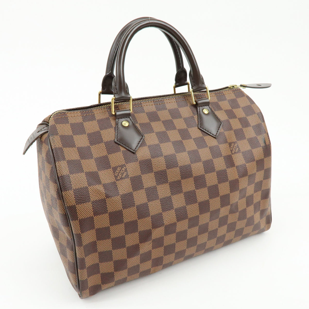 Louis Vuitton Damier Speedy 30 Boston Bag Hand Bag Brown N41531