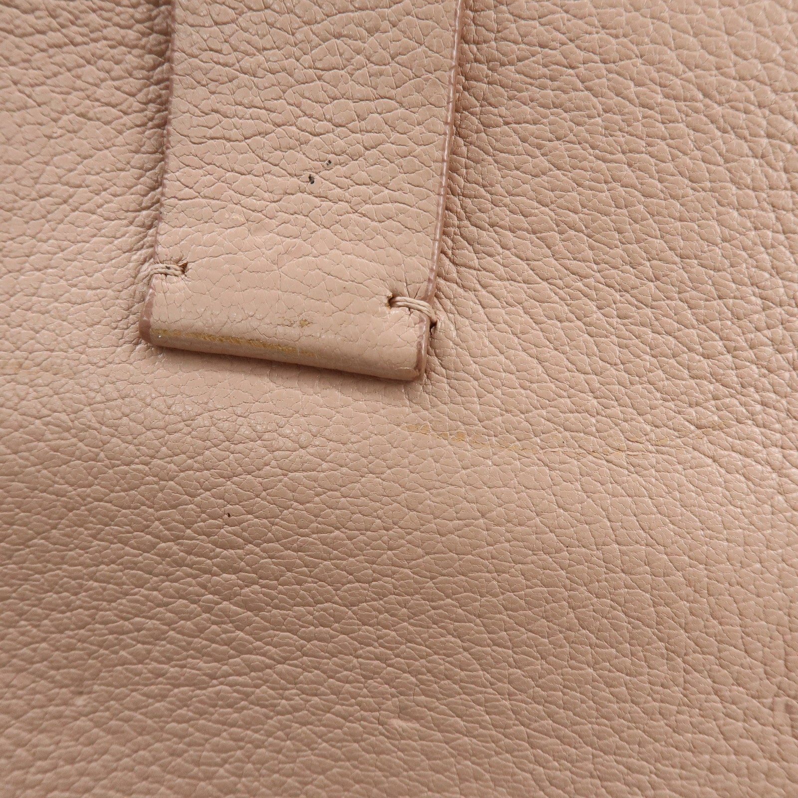 MIU MIU Madras Leather 2Way Bag Shoulder Bag Bi-Color Light Pink