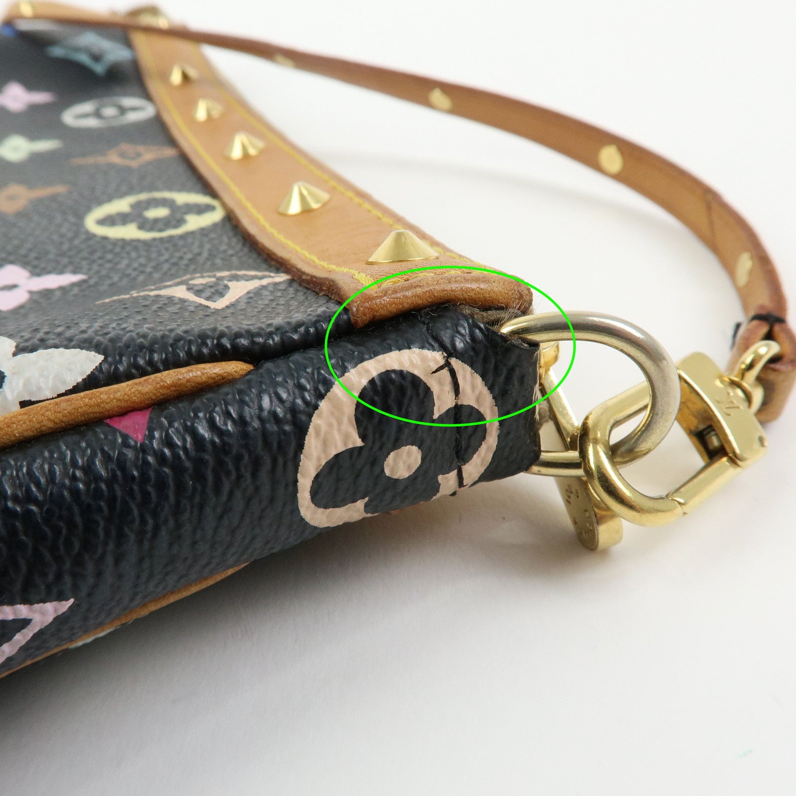 Louis Vuitton Monogram Multicolor Pochette Accessoires Noir M92648