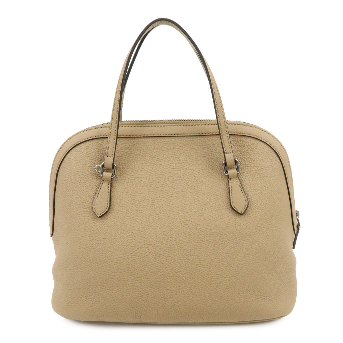 GUCCI Leather 2Way Bag Hand Bag Shoulder Bag Beige 420023