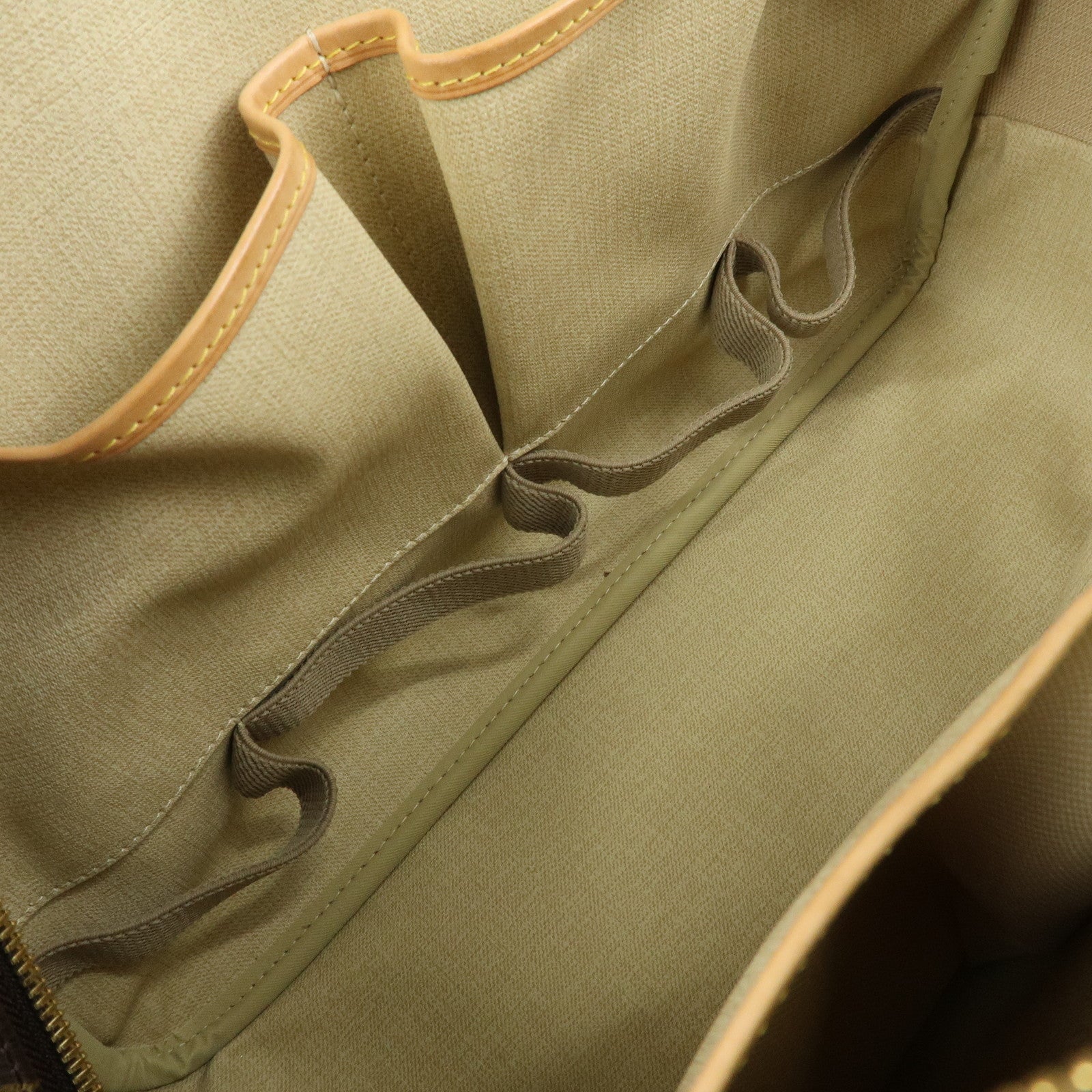 Louis Vuitton Monogram Deauville Canvas Hand Bag Brown M47270