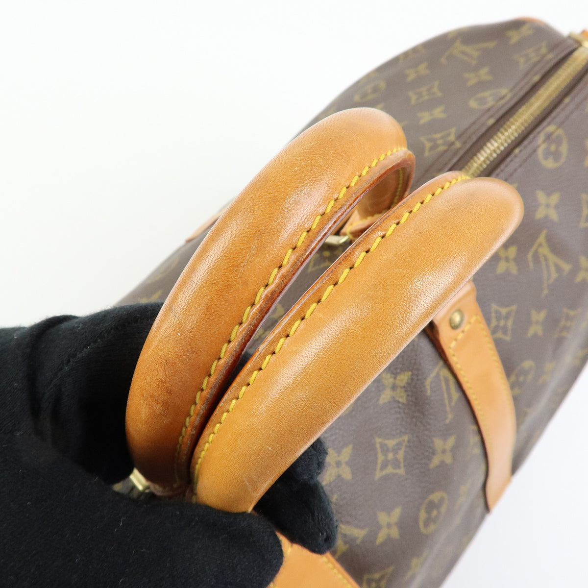 Louis Vuitton Monogram Keep All Bandouliere 45 Boston Bag M41418