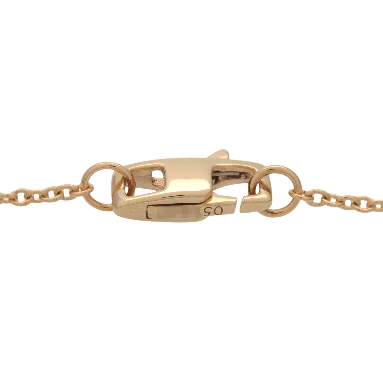 Louis Vuitton Pendentif Empreinte Necklace K18 750YG Yellow Gold Q93674