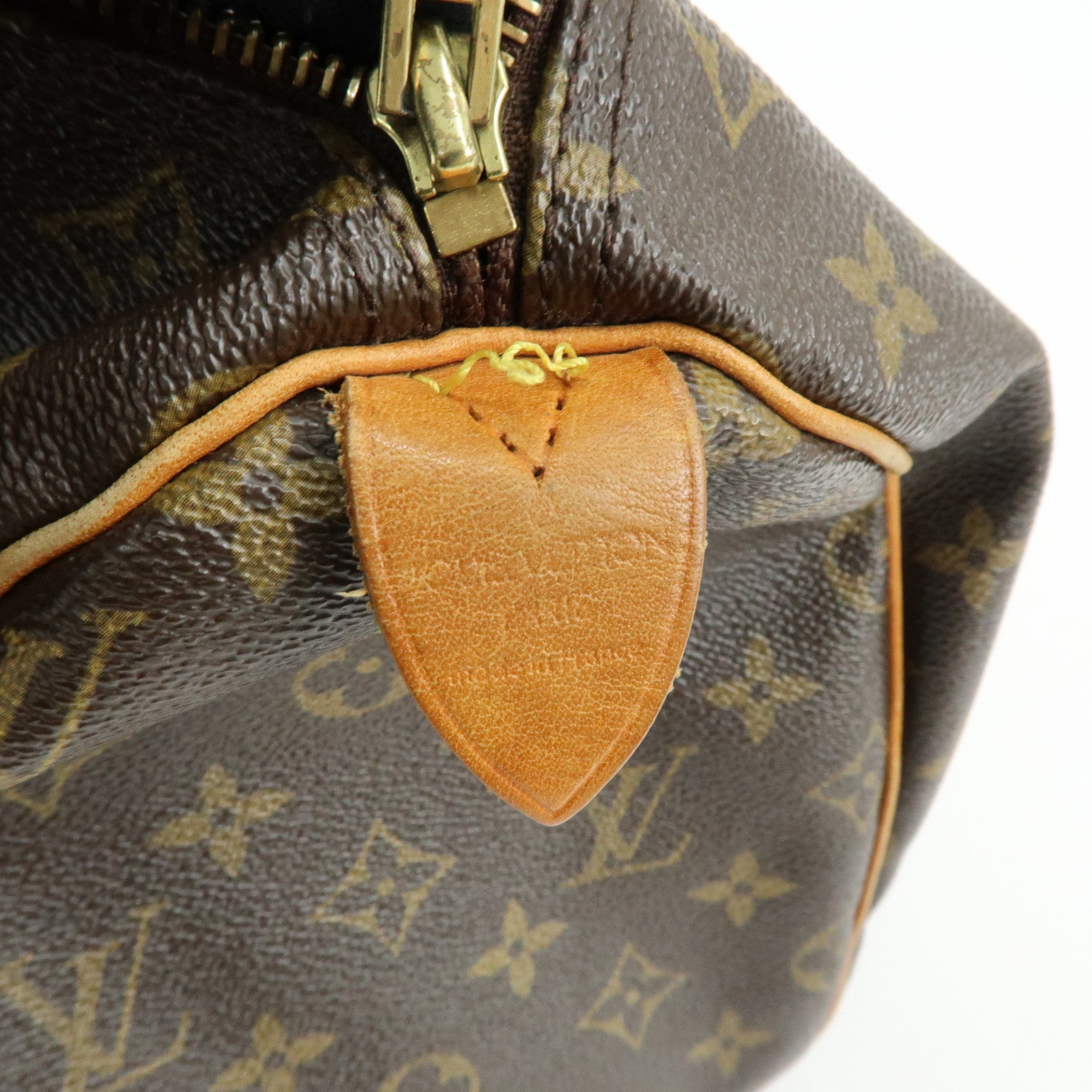 Louis Vuitton Monogram Speedy 30 Boston Bag Hand Bag Brown M41526