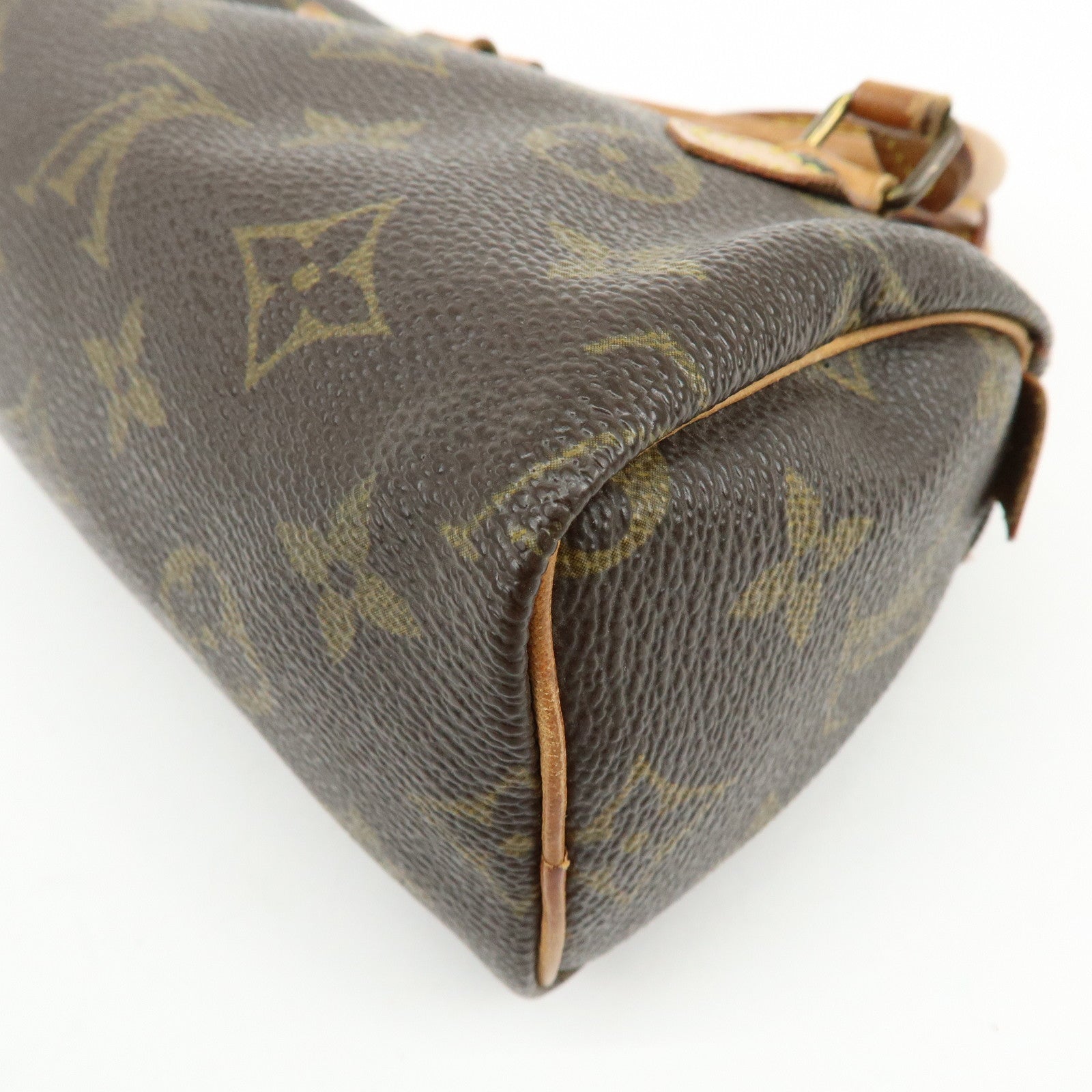 Louis Vuitton Monogram Mini Speedy Hand Bag Brown M41534 J75011 Lot