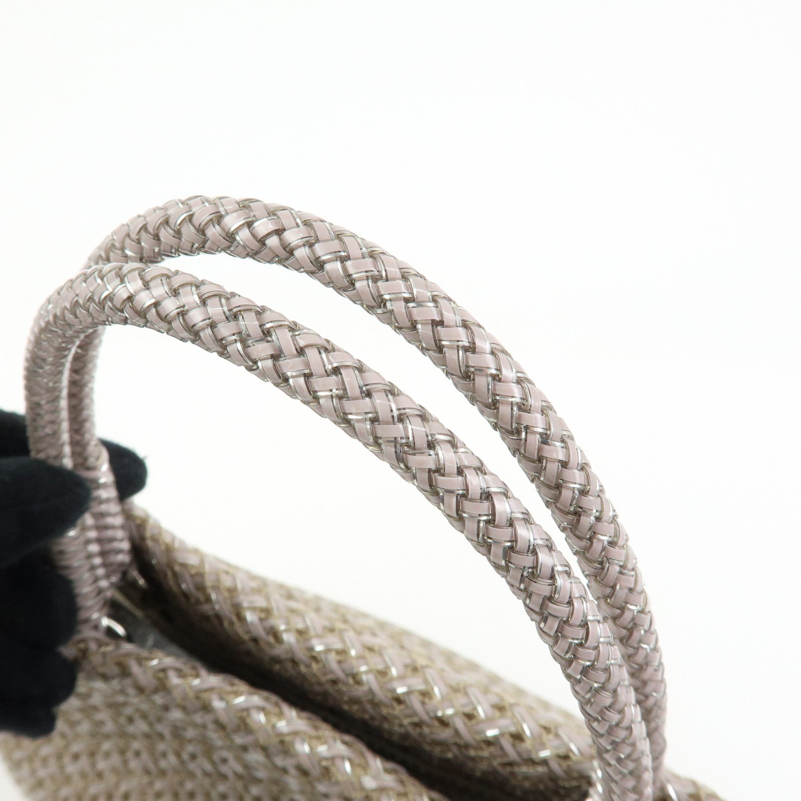 ANTEPRIMA PVC Wire Bag 2Way Bag Hand Bag Shoulder Bag Beige